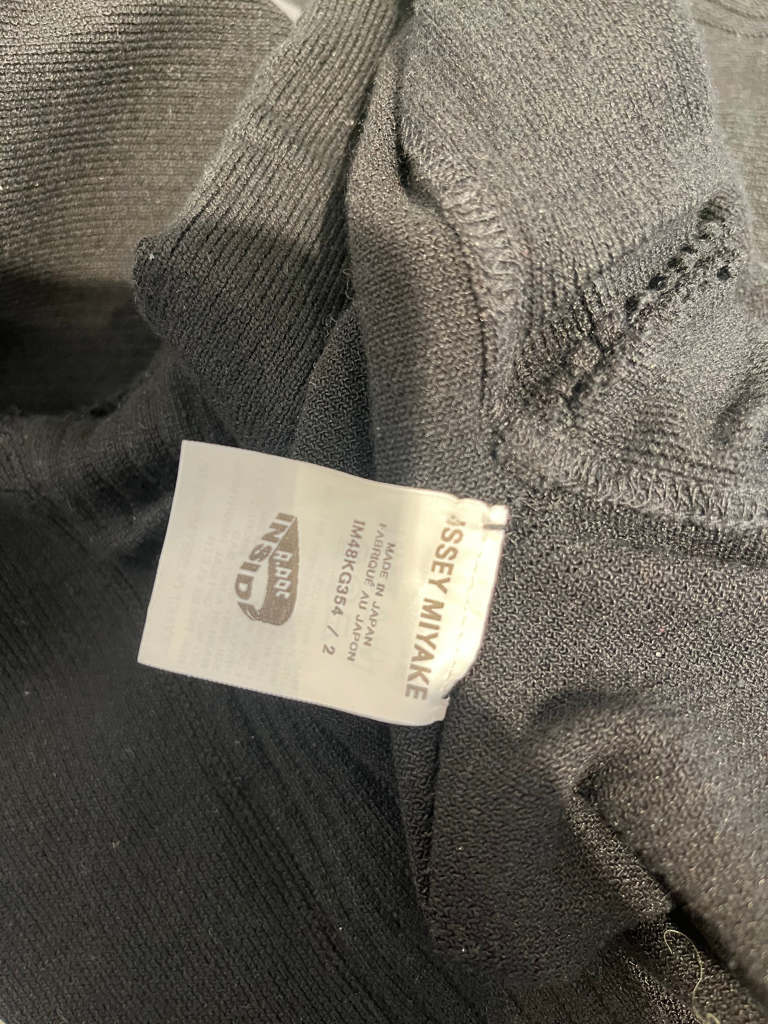 ISSEY MIYAKE/Cut & Sew/2/Cotton/BLK/BLACK SKIRT view 3