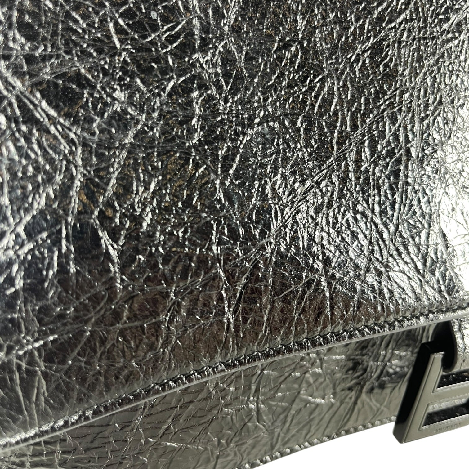BALENCIAGA/Hand Bag/Leather/BLK/BLACK HARDWARE CRUSH view 6