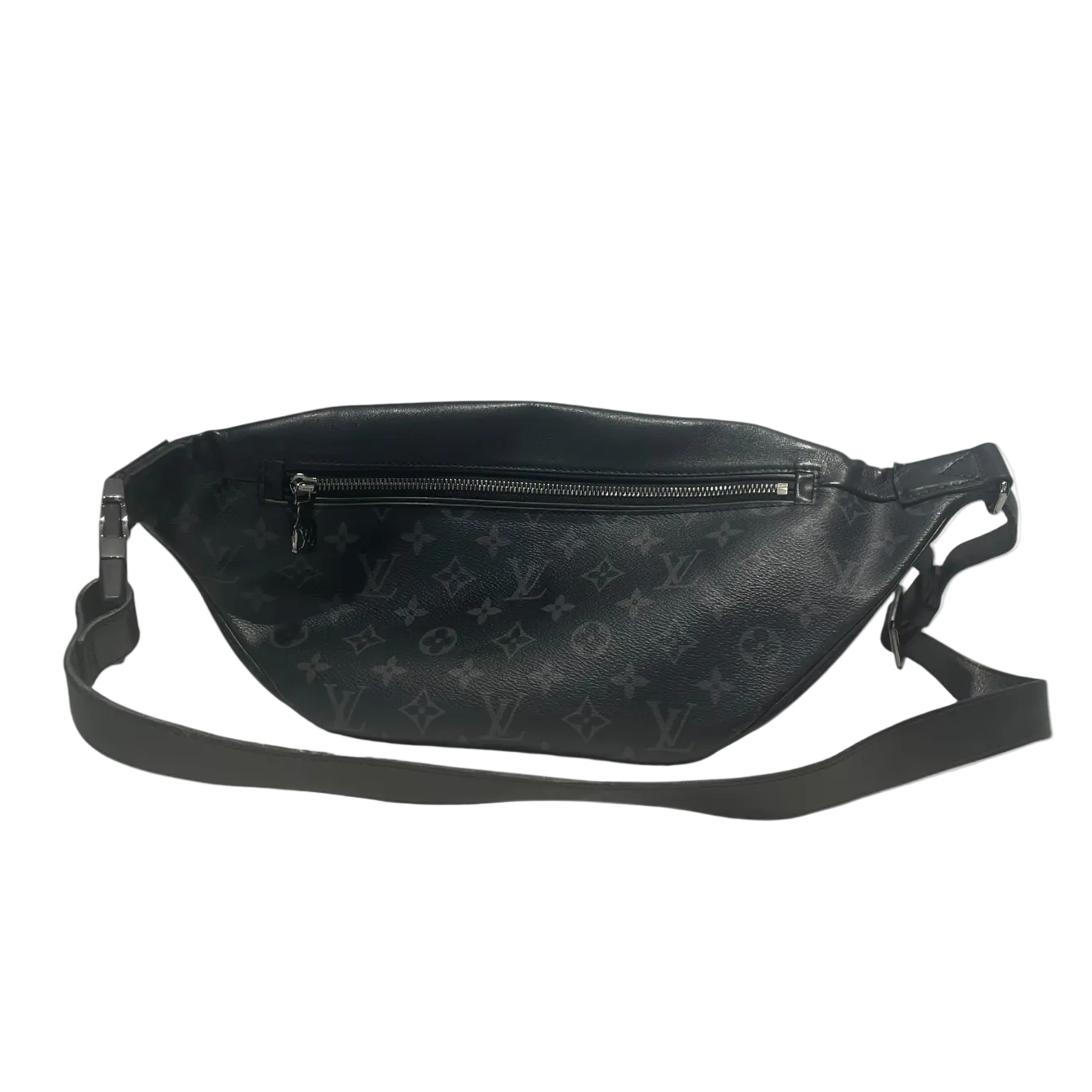 LOUIS VUITTON/Cross Body Bag/Monogram/Leather/BLK/BUMBAG view 2