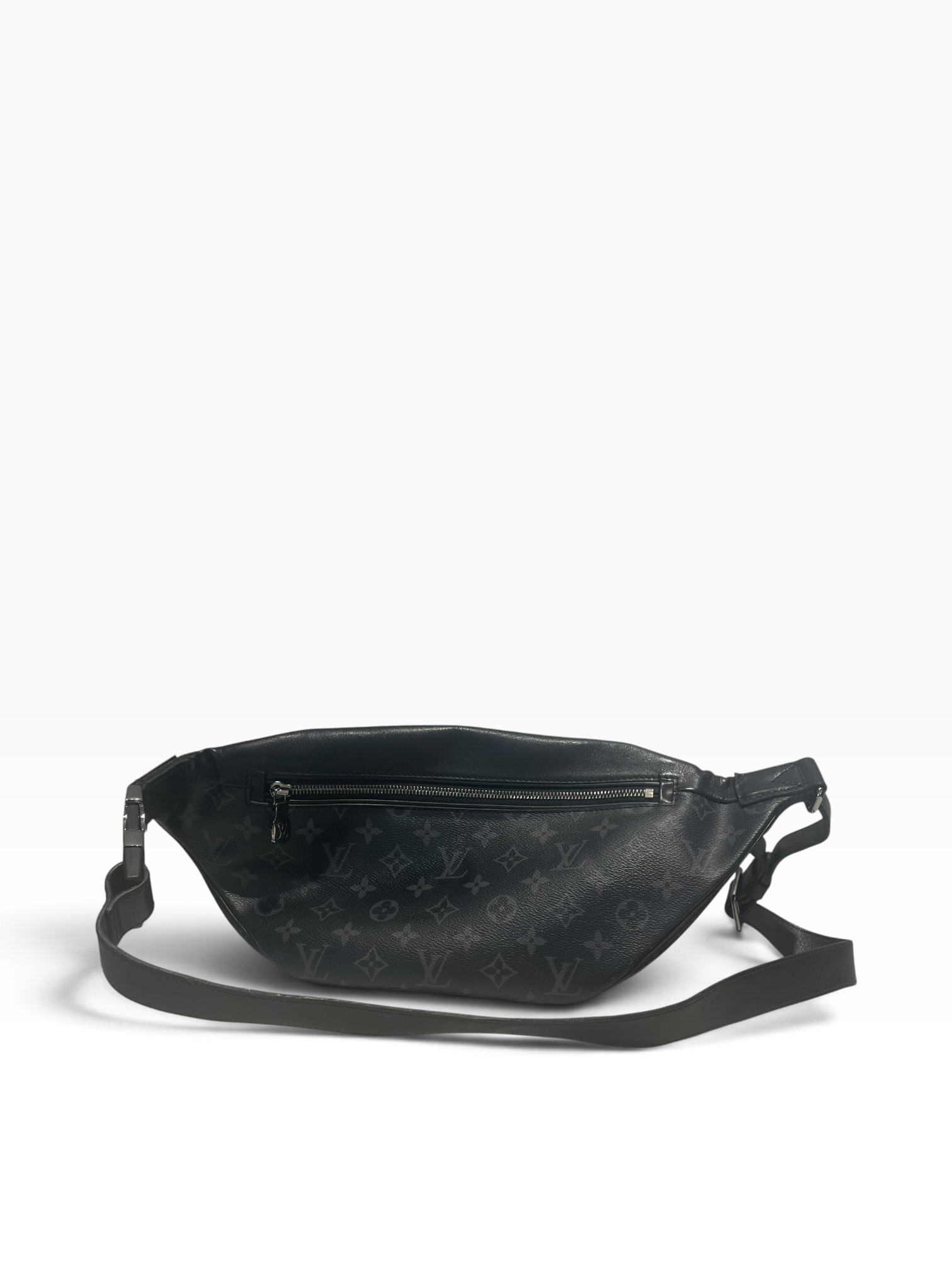 LOUIS VUITTON/Cross Body Bag/Monogram/Leather/BLK/BUMBAG view 2
