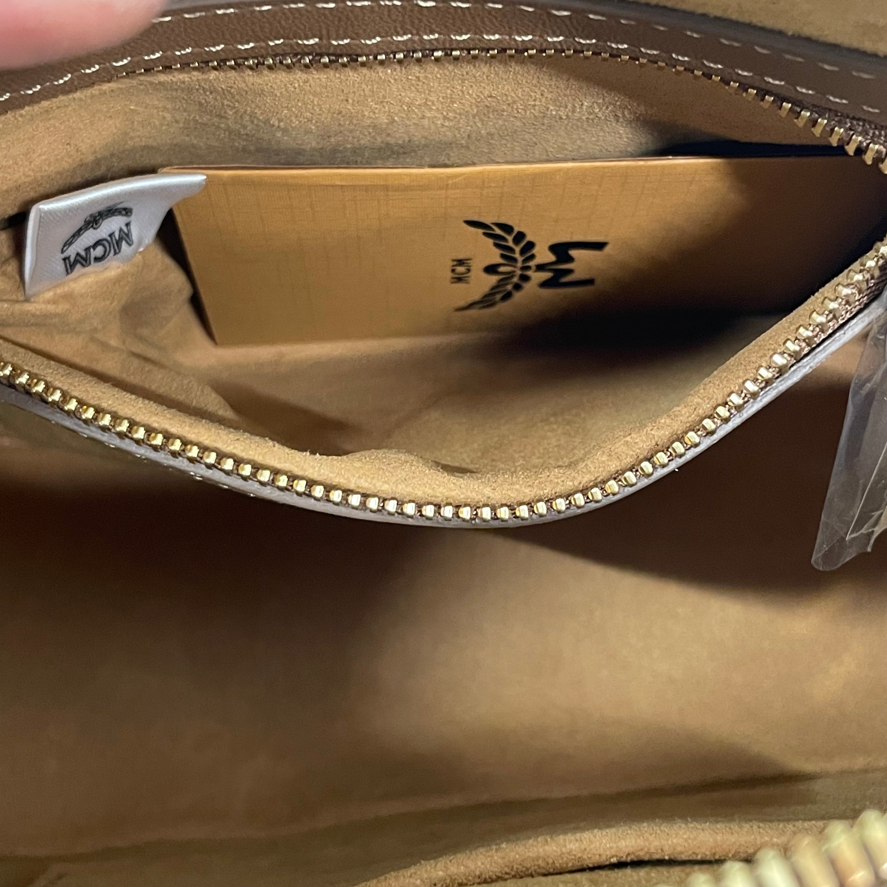 MCM/Cross Body Bag/Leather/BRW/NWT/TOFFEE/TRACY view 6