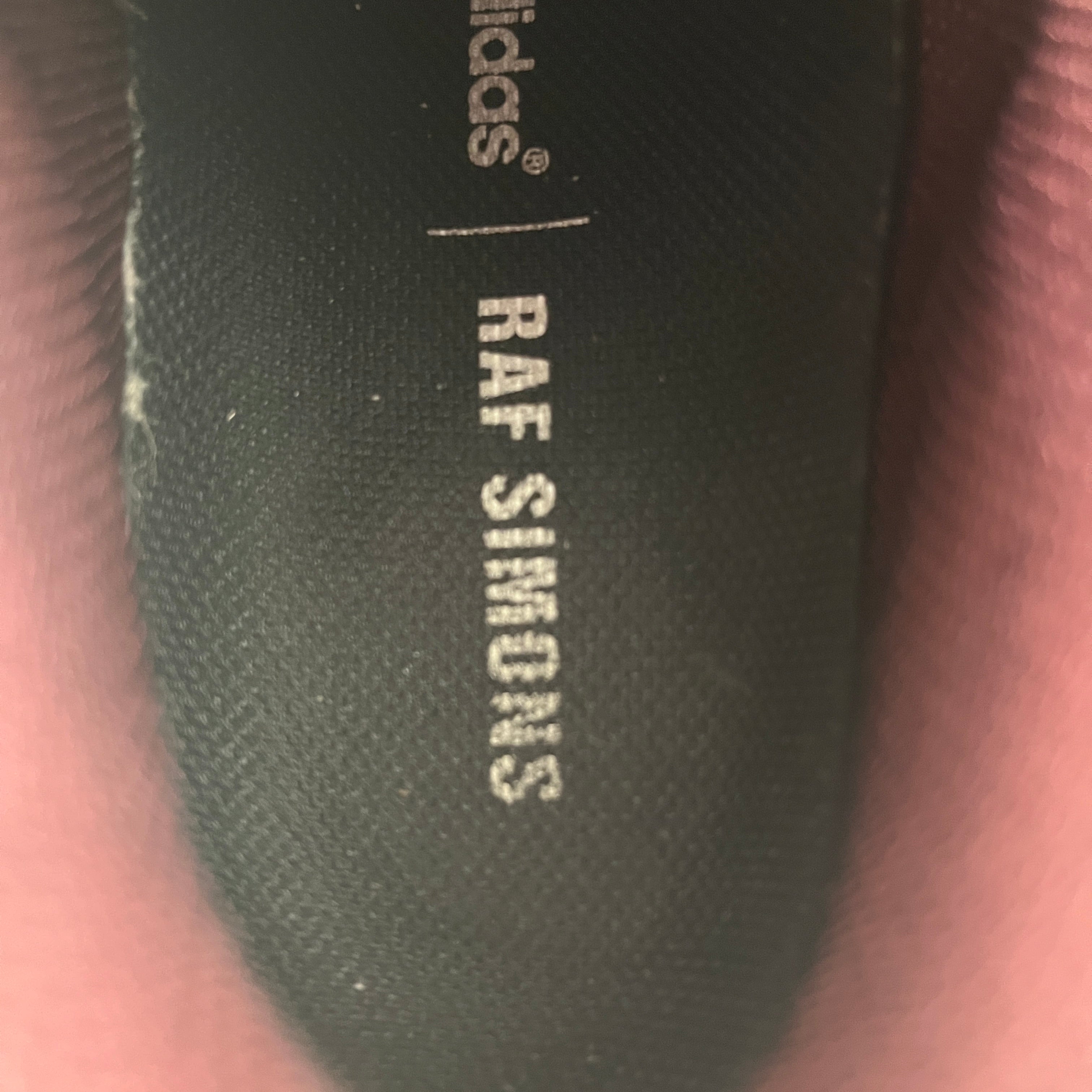 adidas/RAF SIMONS/Low-Sneakers/US 5/Leather/BRD/ozwego view 3