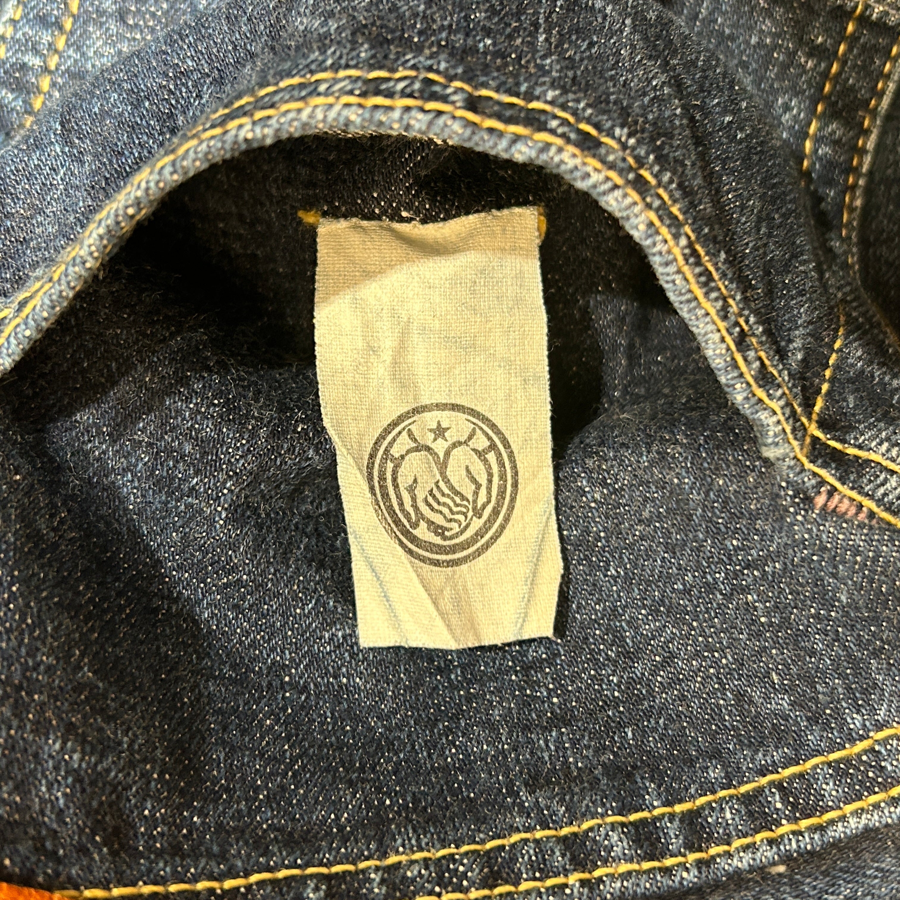 KAPITAL/Pants/31/Cotton/IDG/Okayama Tag, Selvedge view 6
