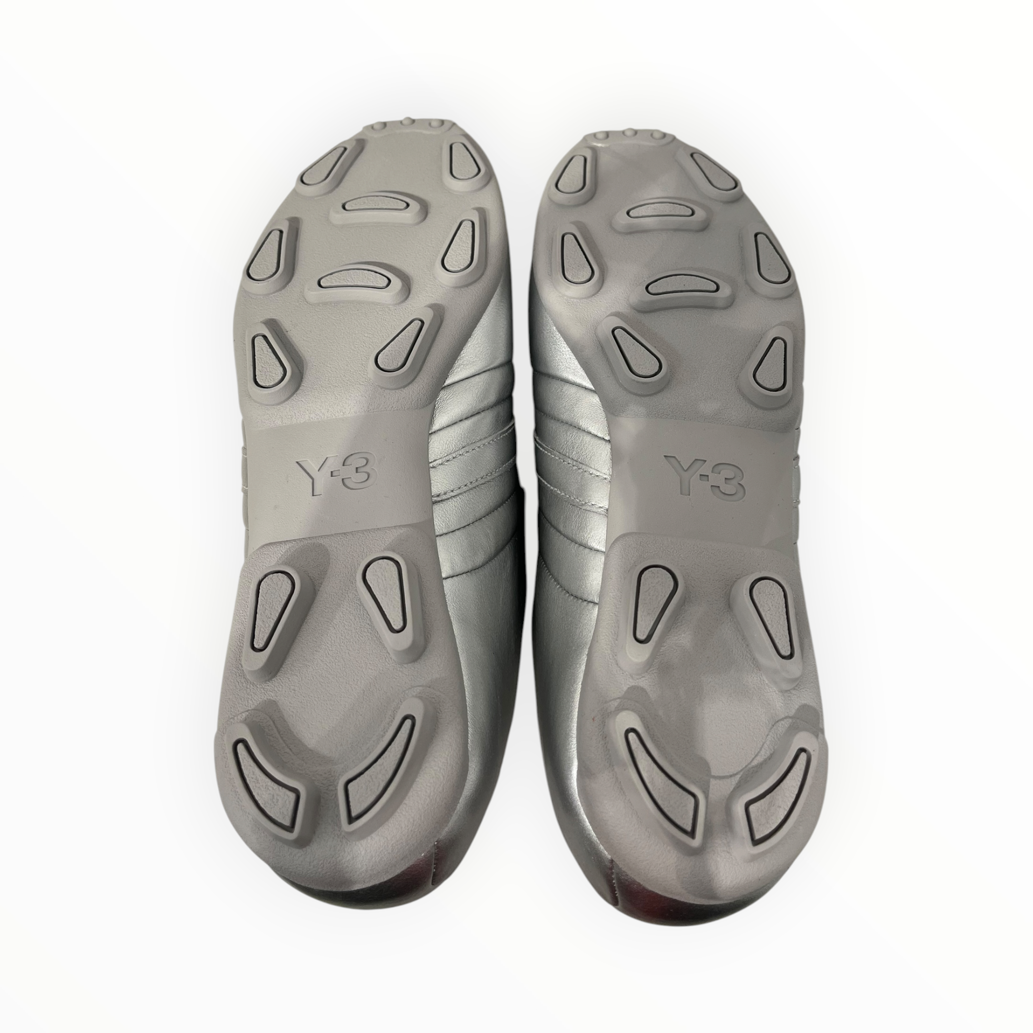 Y-3/Low-Sneakers/US 8.5/Leather/SLV/KI7112 FIELD 8.5 SLV view 4