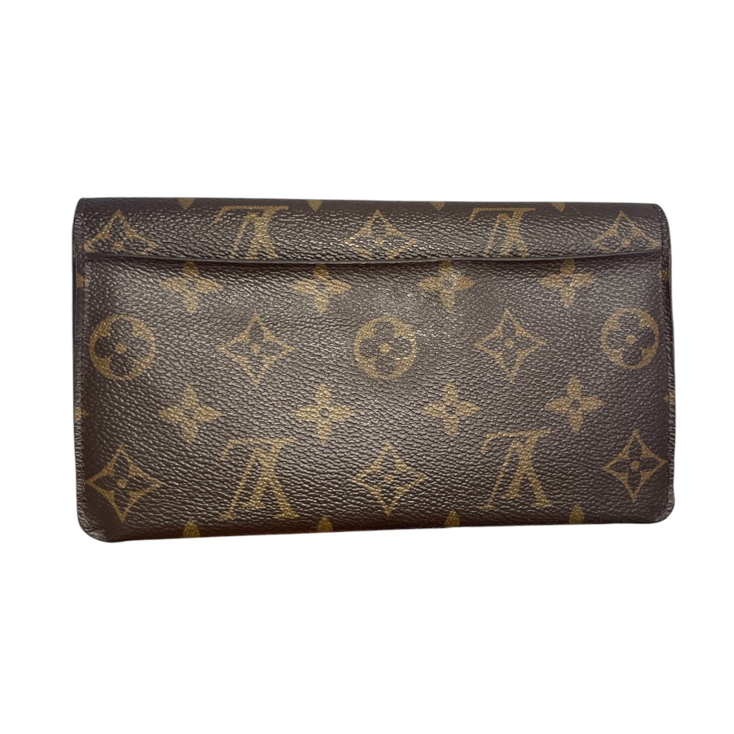 LOUIS VUITTON/Wallet/Monogram/Leather/BRW/L's/PNK ZIPPER WALLET INSIDE view 2
