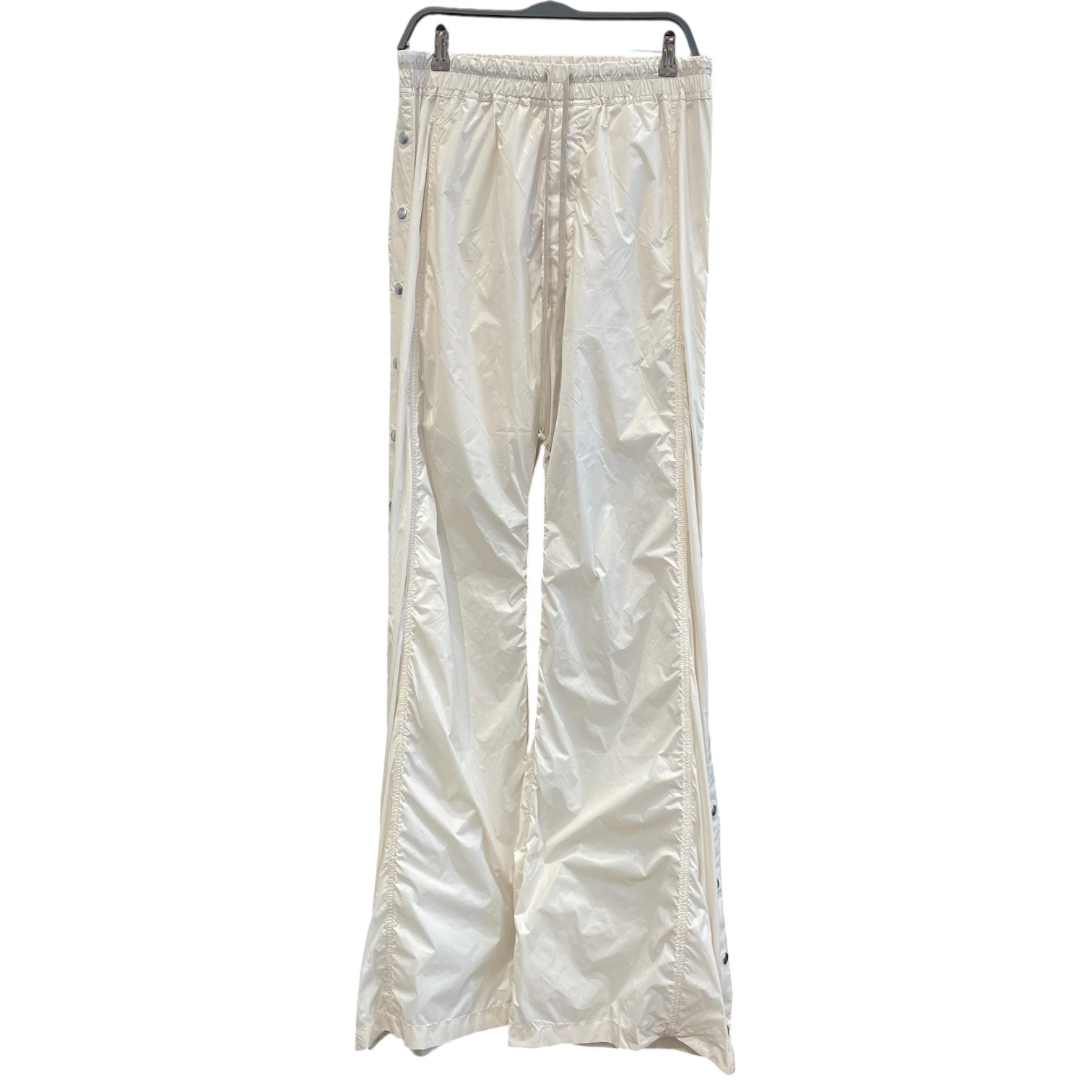 RICK OWENS DRKSHDW/Pants/M/Nylon/WHT/'Cream' Pusher Button Pants view 1