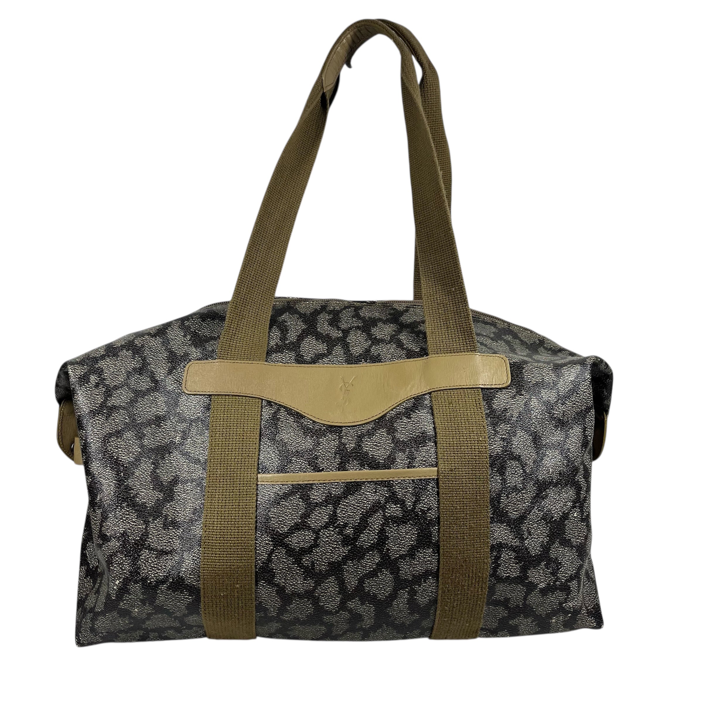 YVES SAINT LAURENT/Tote Bag/Leopard/BRW/ view 1