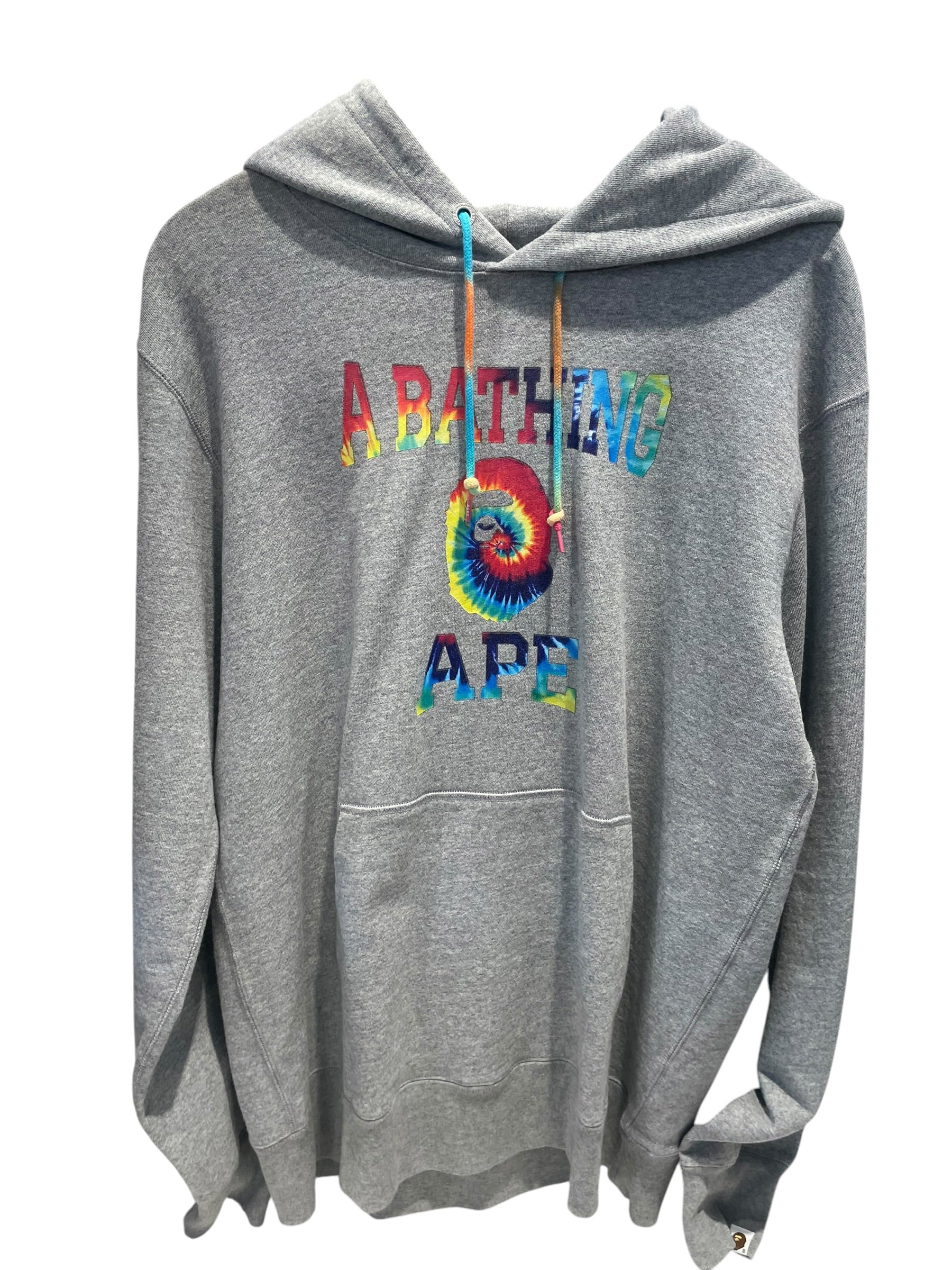 A BATHING APE/Hoodie/XXL/Cotton/GRY/Tie Die Hoodie view 1