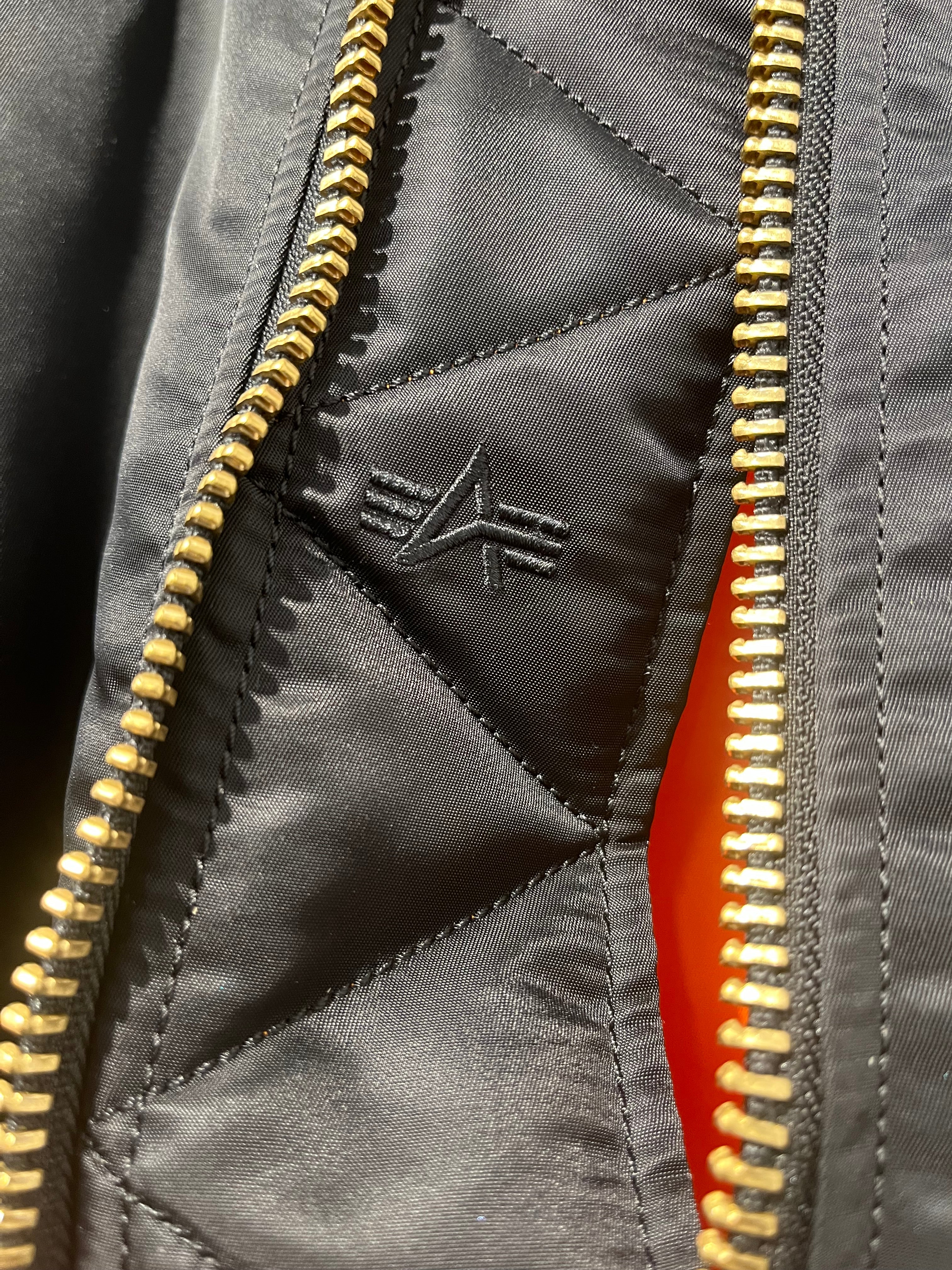 ALPHA INDUSTRIES/Puffer Jkt/M/Nylon/BLK/MADONNA CELEBRATION TOUR view 6