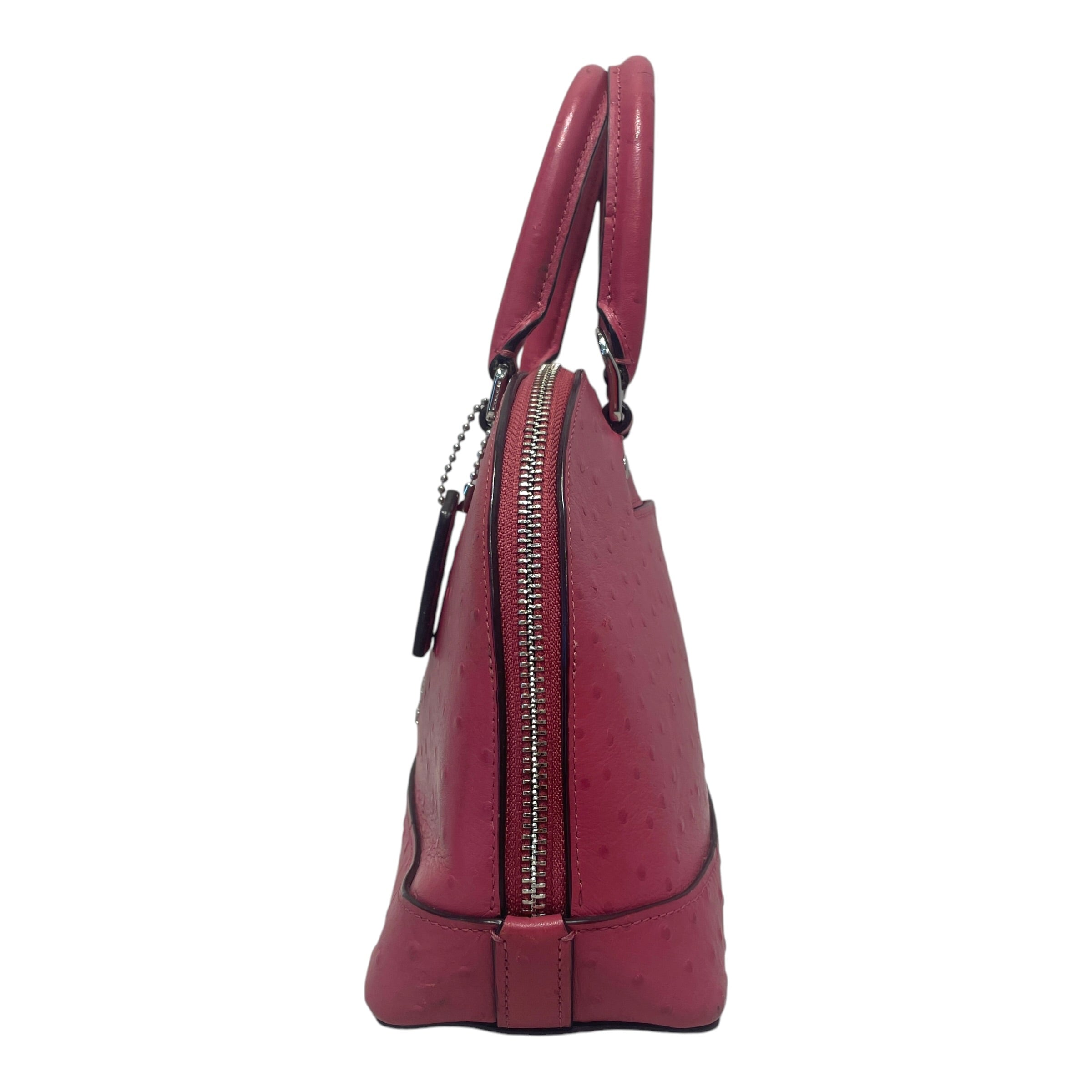COACH/Bag/Leather/PNK/Ostritch Sierra Bag view 4