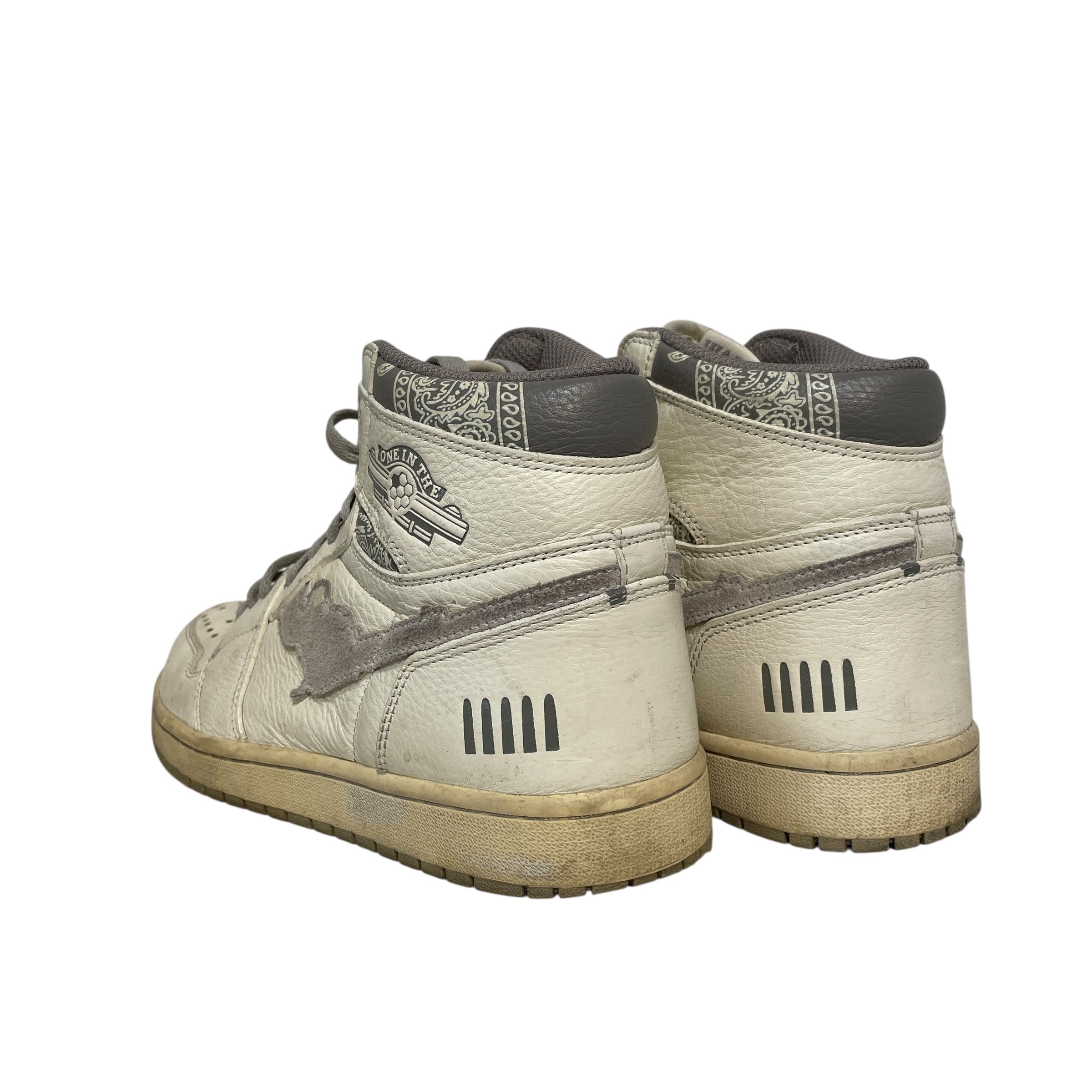 FUGAZI/Hi-Sneakers/US 9/Leather/WHT/One in the Chamber view 2