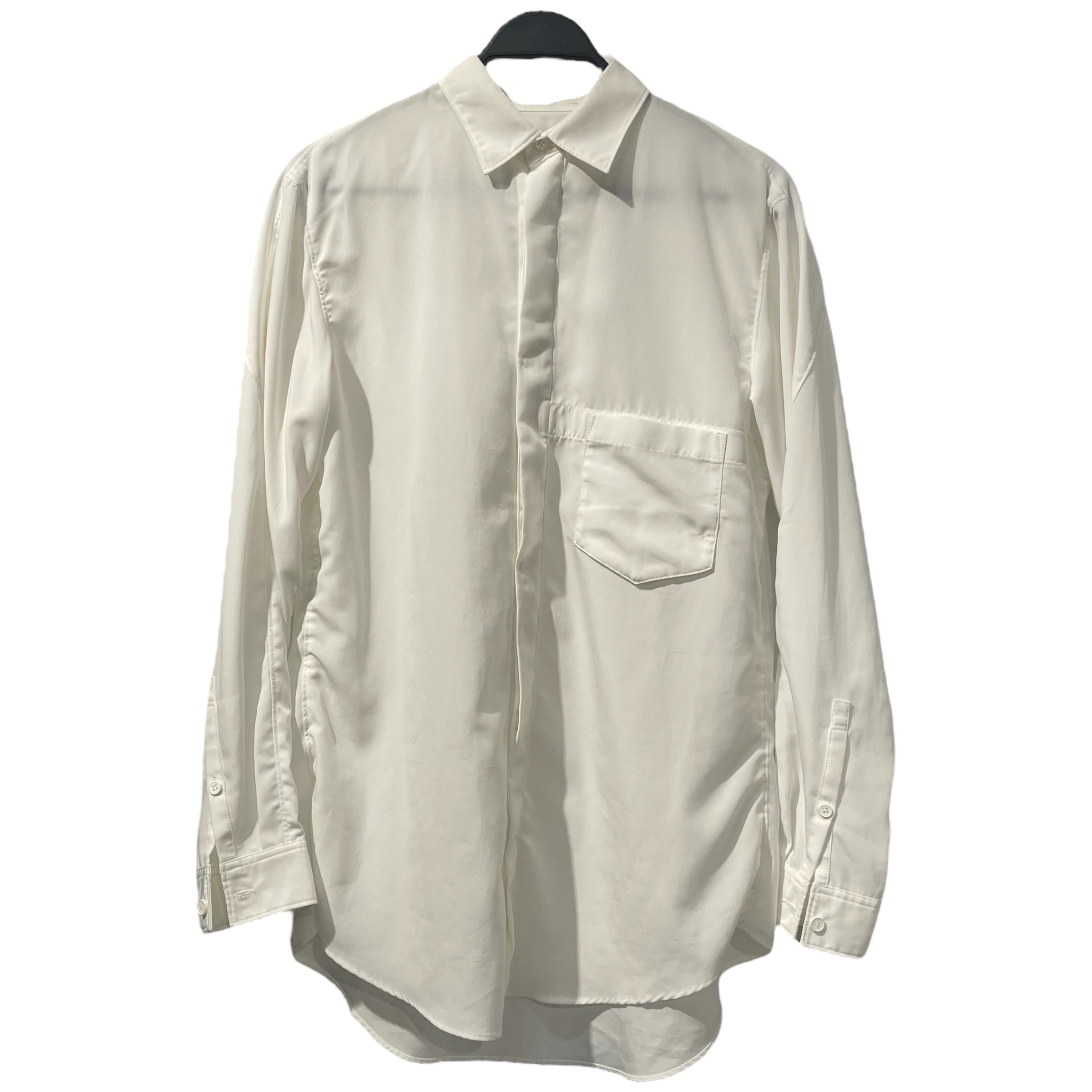 Y-3/LS Shirt/XS/Polyester/A2E001/White view 1