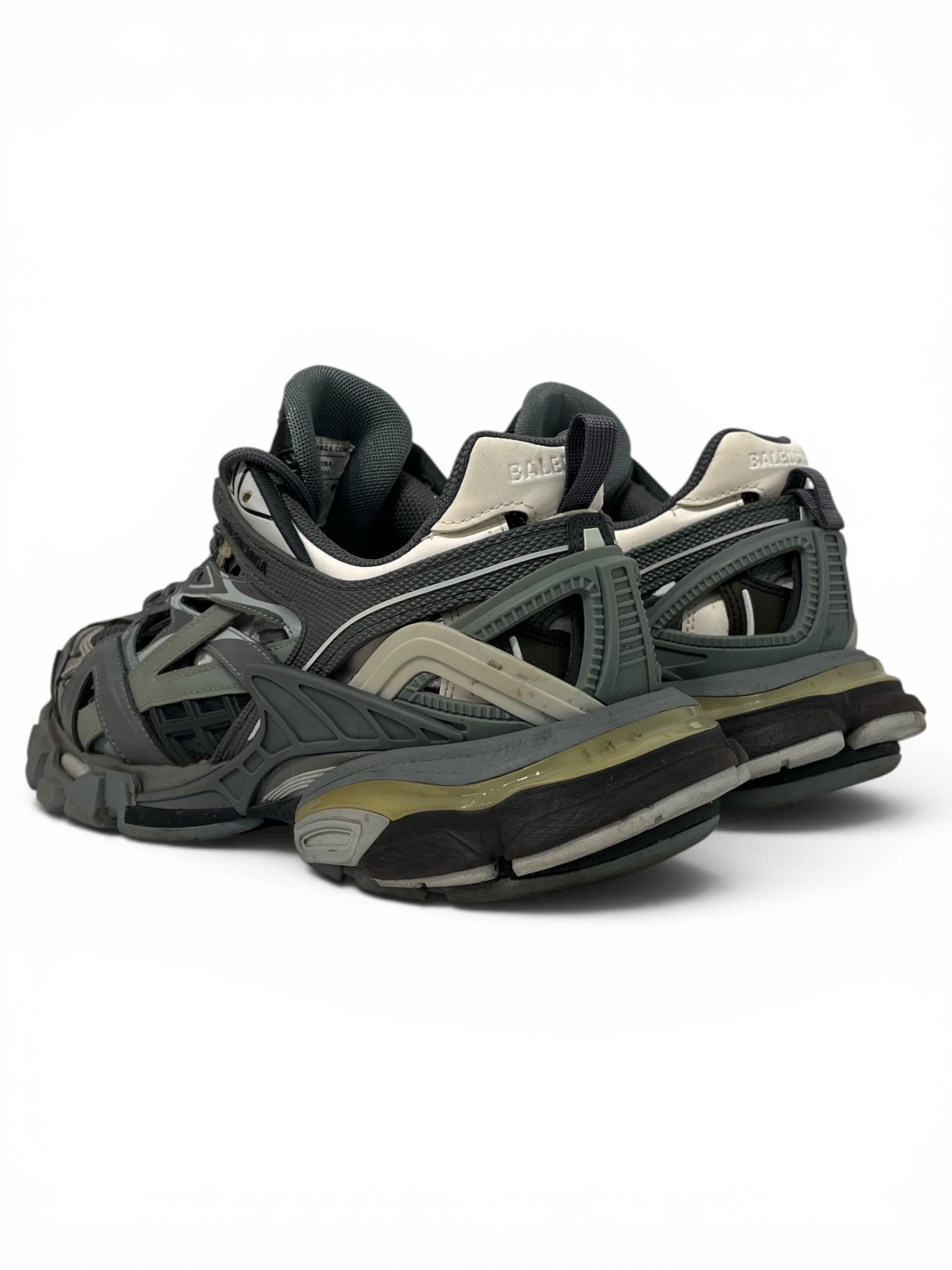 BALENCIAGA/Low-Sneakers/US 10/Cotton/GRY/TRACK 2 WMNS 10 view 2