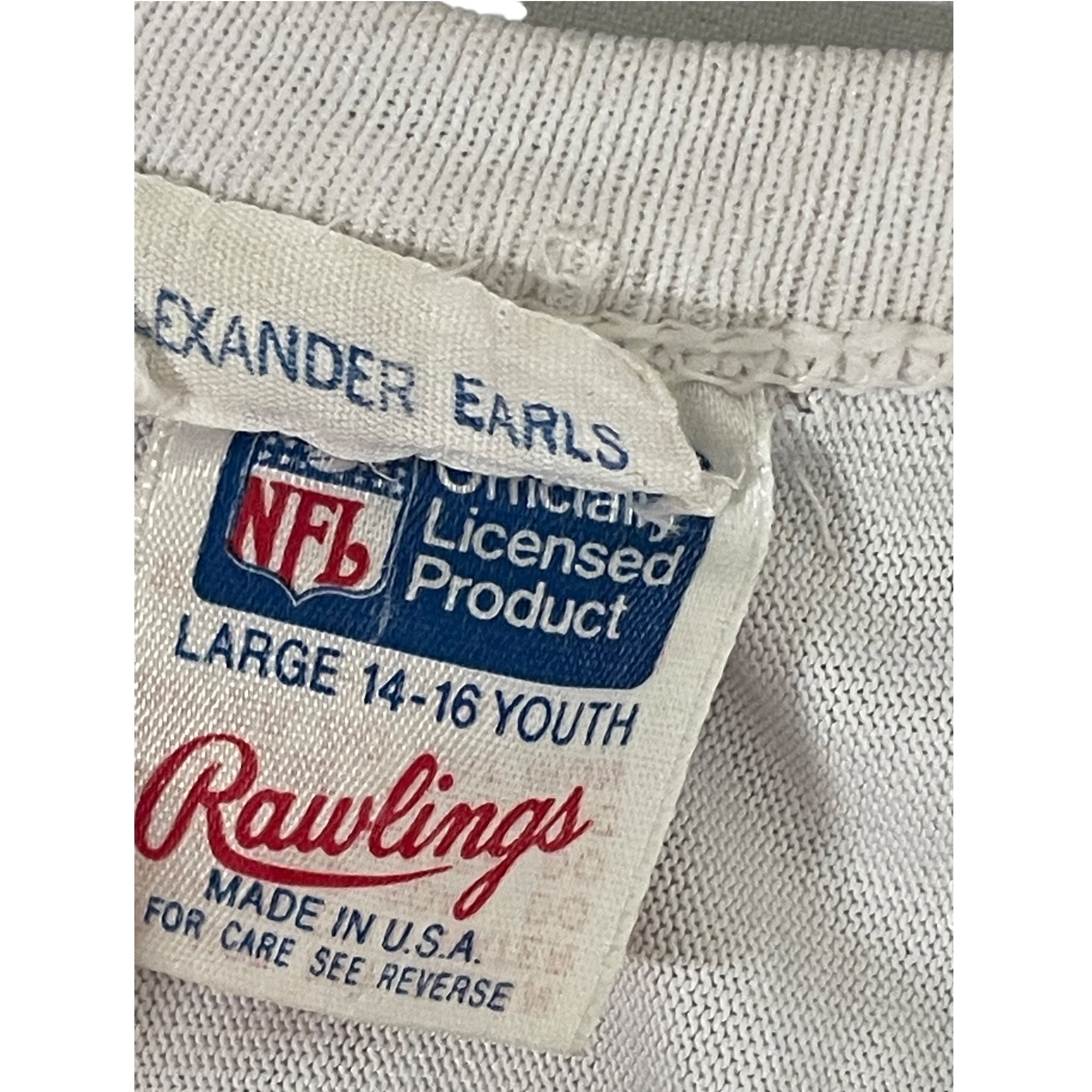 Rawlings/LS T-Shirt/L/Polyester/WHT/VINTAGE COWVOYS #11 view 4