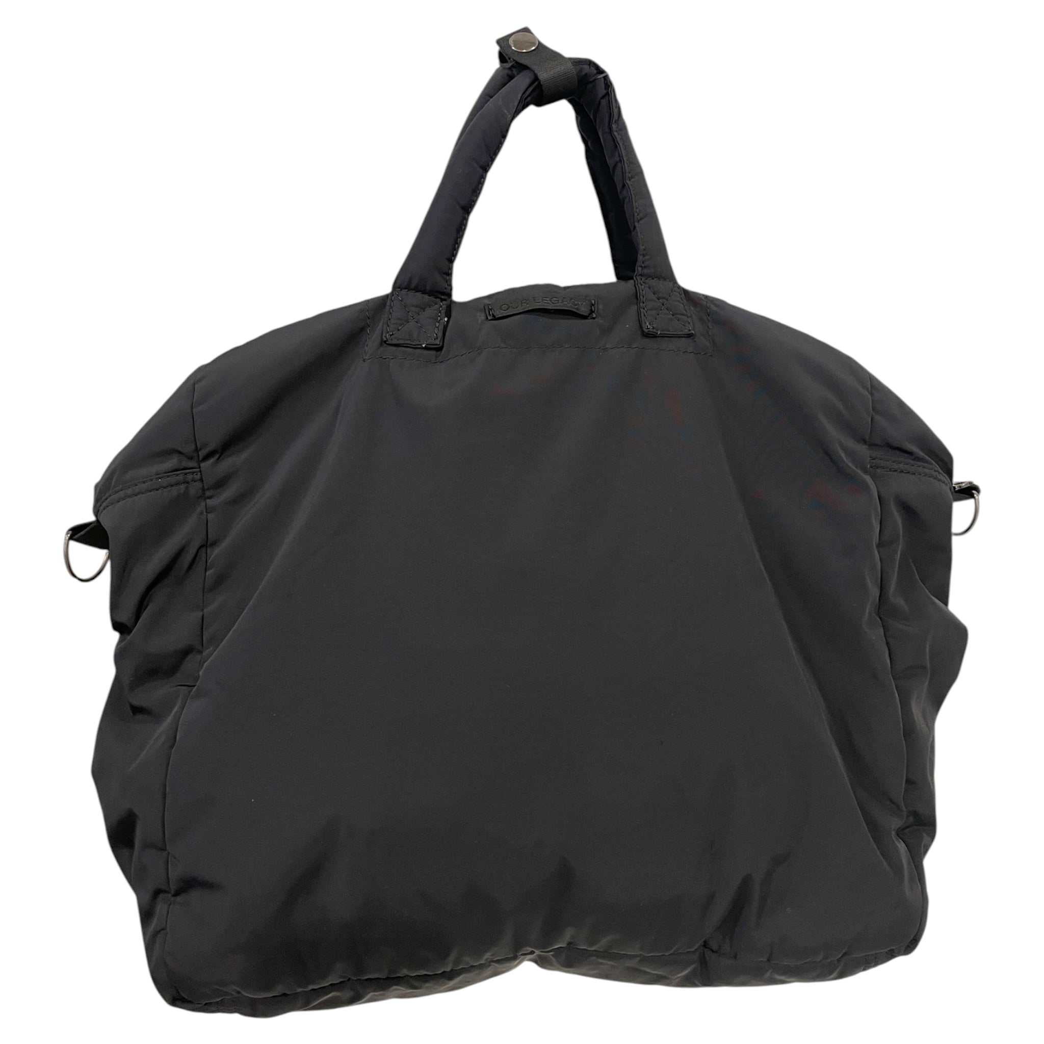 OUR LEGACY/Hand Bag/Nylon/BLK/Puffer Bag view 1
