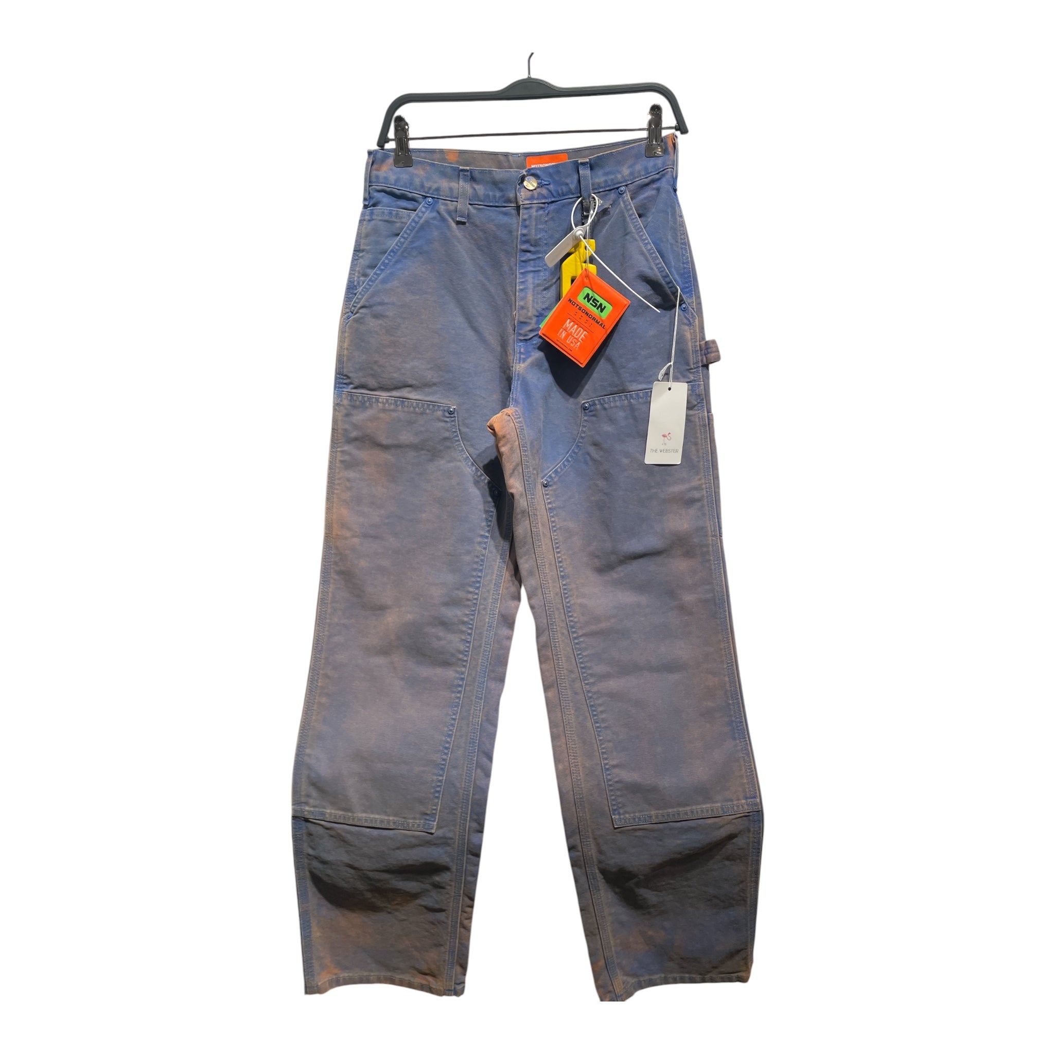 NOTSONORMAL/Carhartt/Cargo Pants/30/Cotton/IDG/Blue Working pants view 1