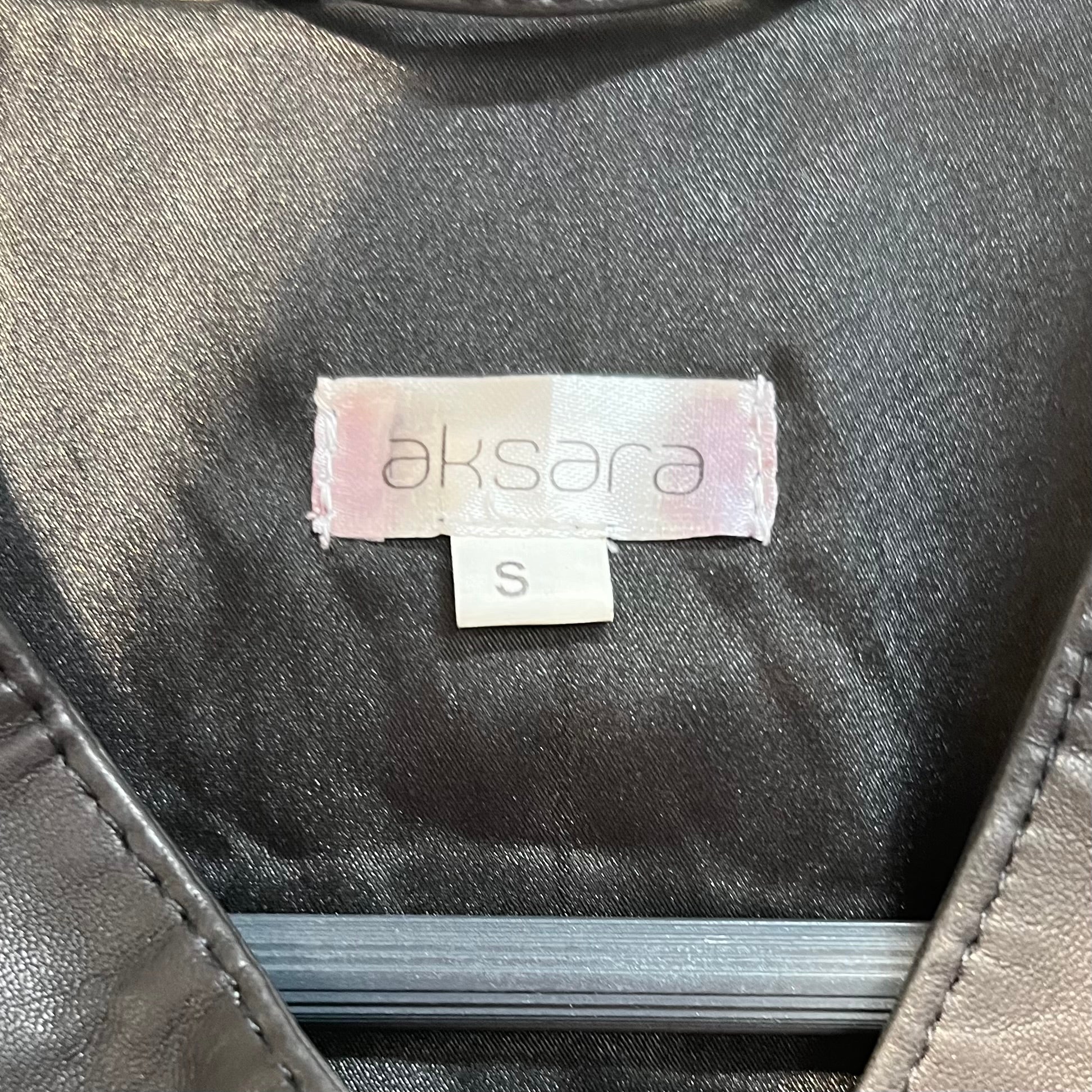 askara/Leather Jkt/S/Leather/BLK/ view 3