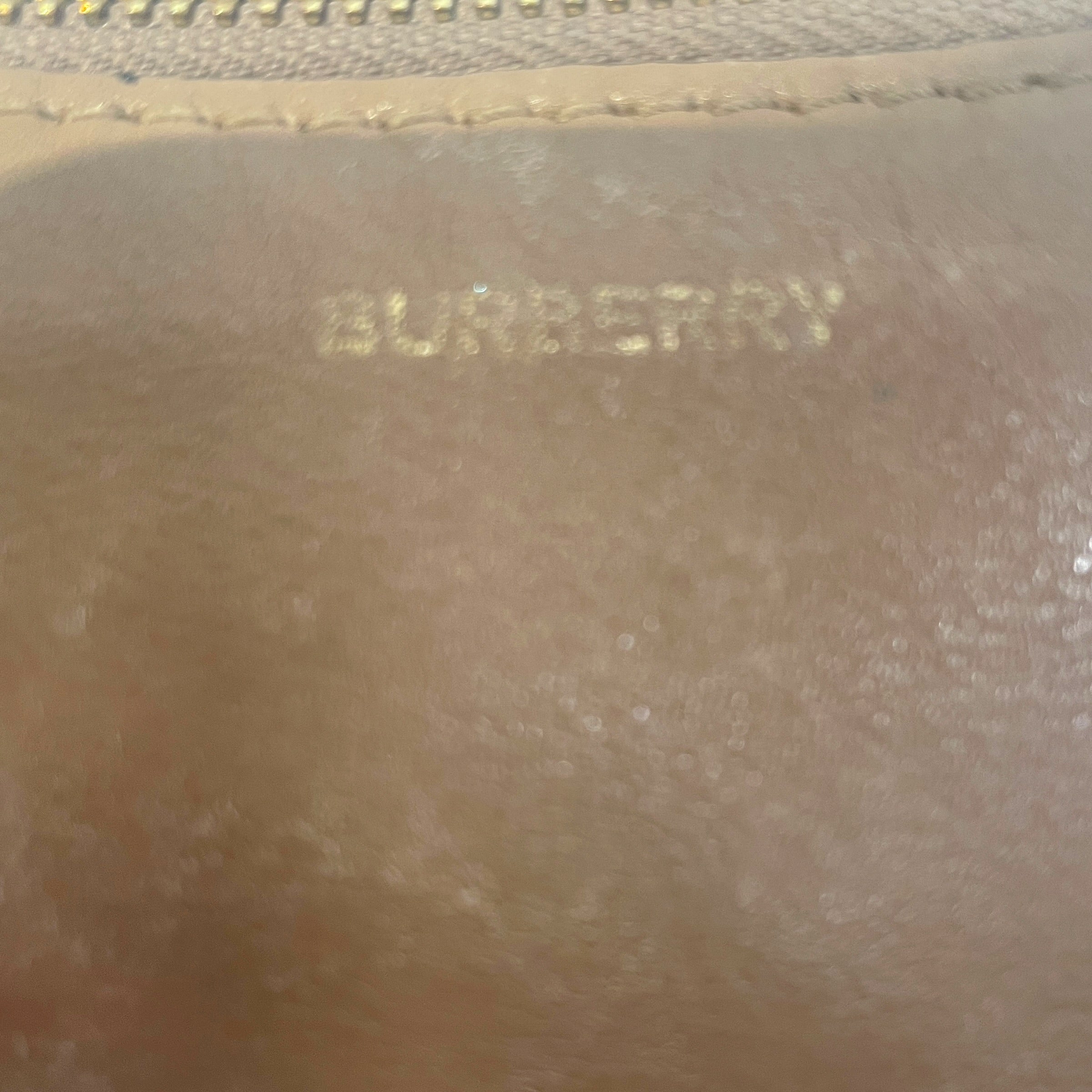 BURBERRY/Pouch/Leather/BRW/ view 3