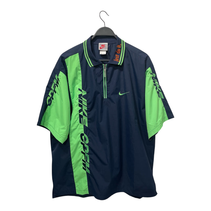 NIKE/Tops/L/Nylon/BLU/RN 56323