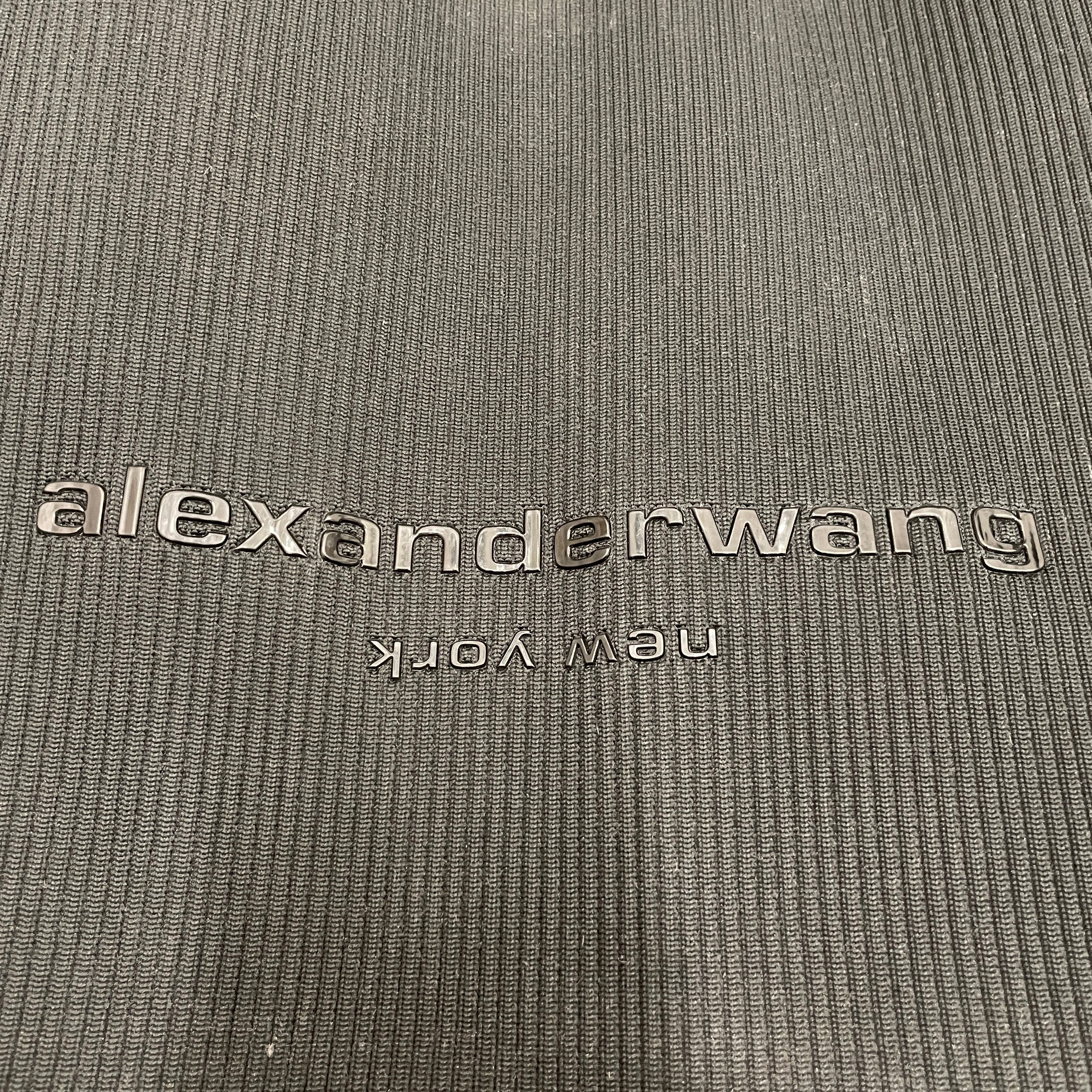 Alexander Wang/Bag/Nylon/BLK/Ryan Bag, Ribbed, Drawstring view 5