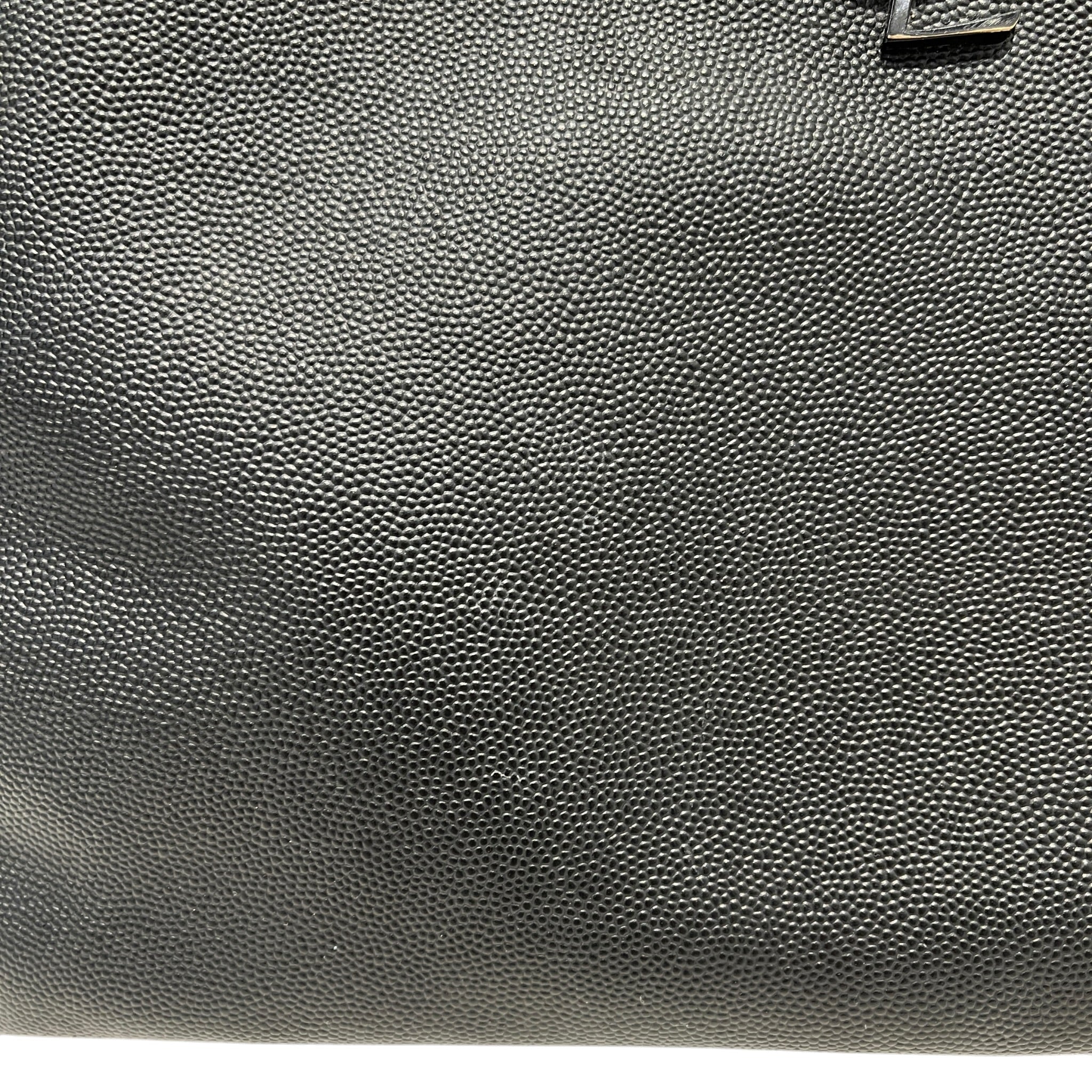 SAINT LAURENT/Pouch/Leather/BLK/PORTFOLIO LARGE 2024 view 16