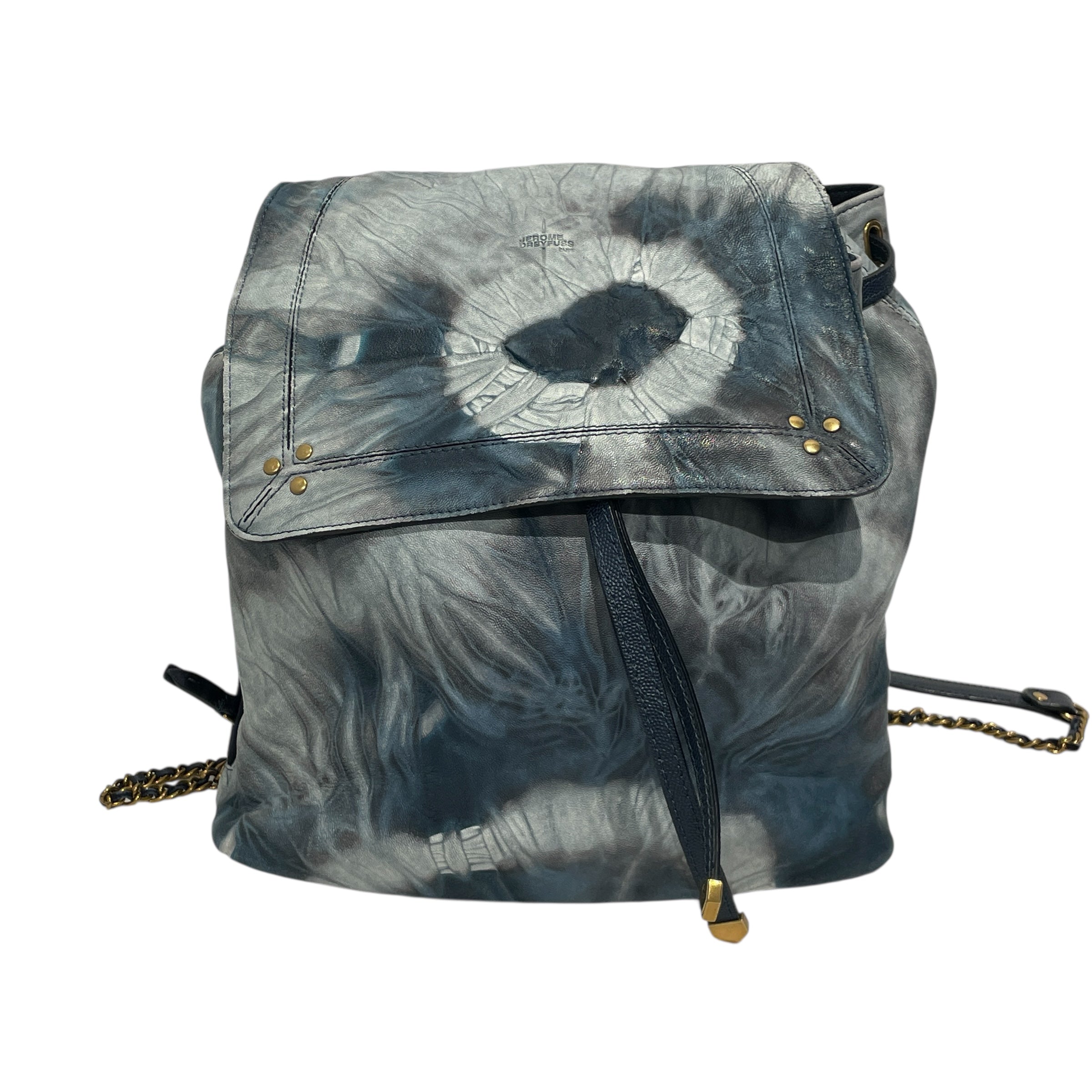 Jerome Dreyfuss/Backpack/All Over Print/Leather/IDG/GOLD HARDWARE view 1