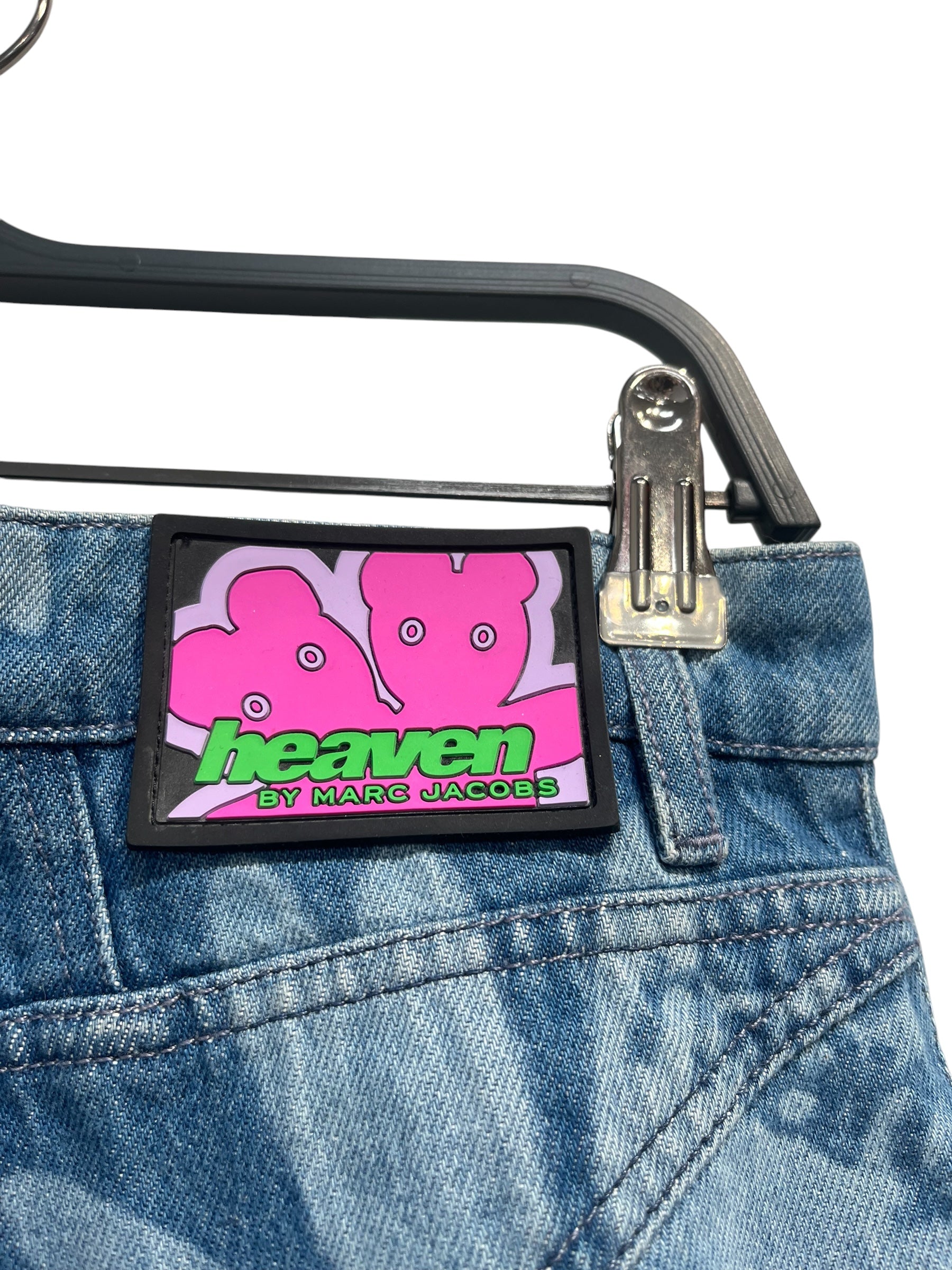 Heaven By Marc Jacobs/Bottoms/29/Floral Pattern/Cotton/BLU/BLUE FLORAL PATTERN JEANS view 5