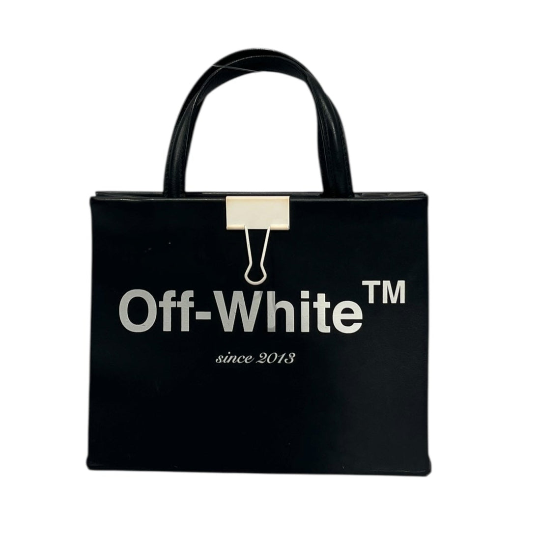 OFF-WHITE/Hand Bag/OS/Leather/BLK/20121 view 1