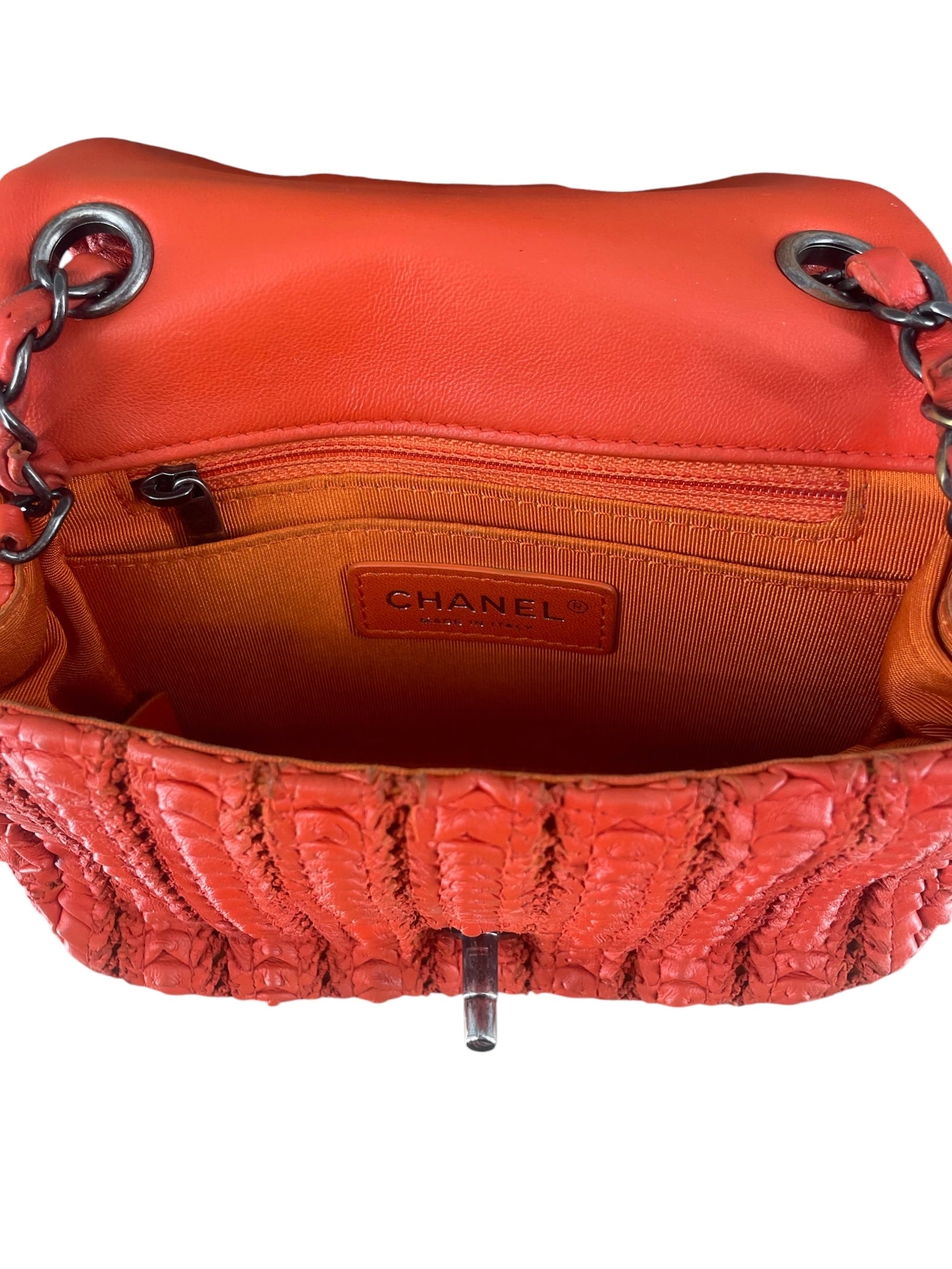 CHANEL/Cross Body Bag/Leather/ORN/PARIS-SEOUL MINI CROCHET view 4