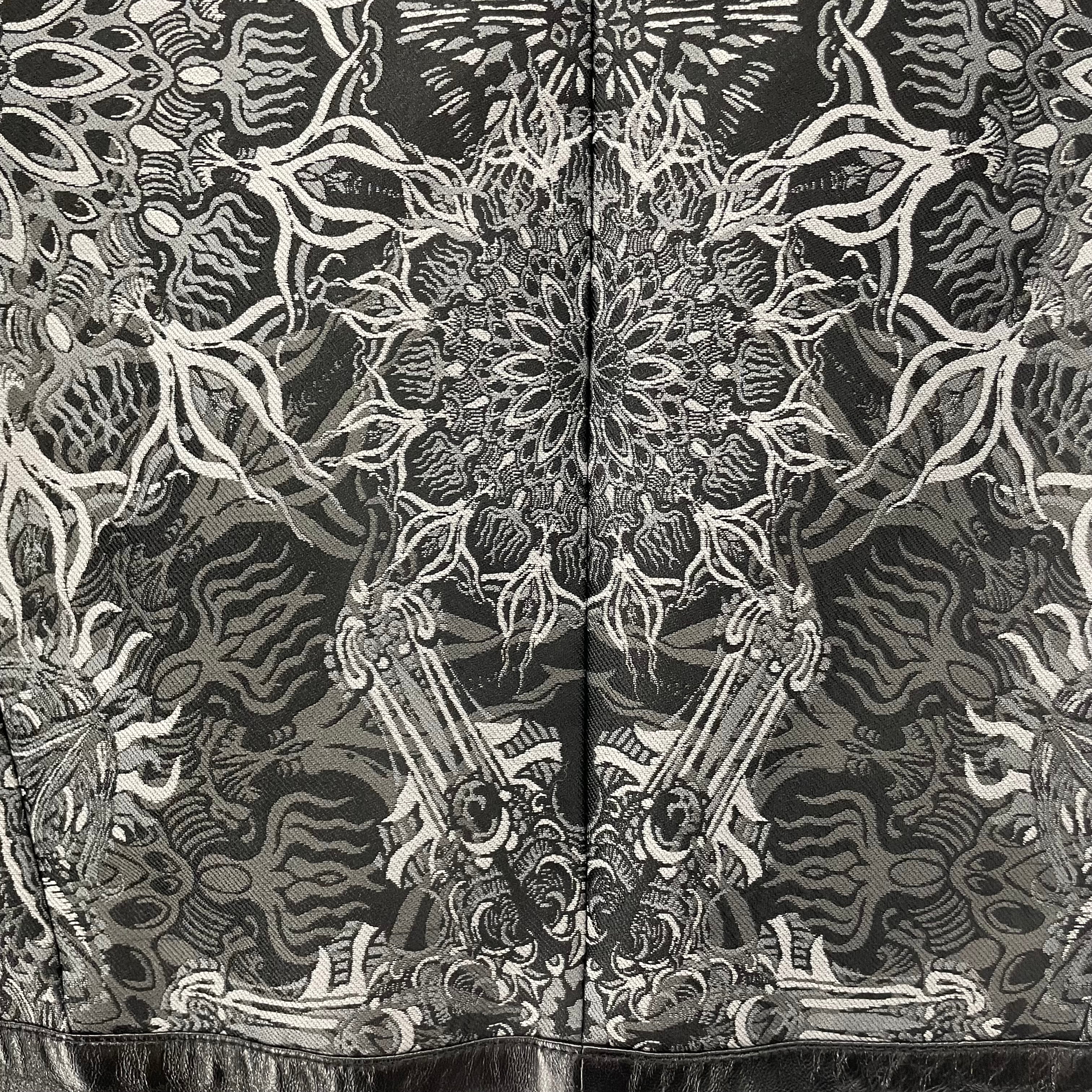 Helmut Lang/Jacket/S/Paisley/Cotton/GRY/CRAZY BLOOMING PATTERN view 7