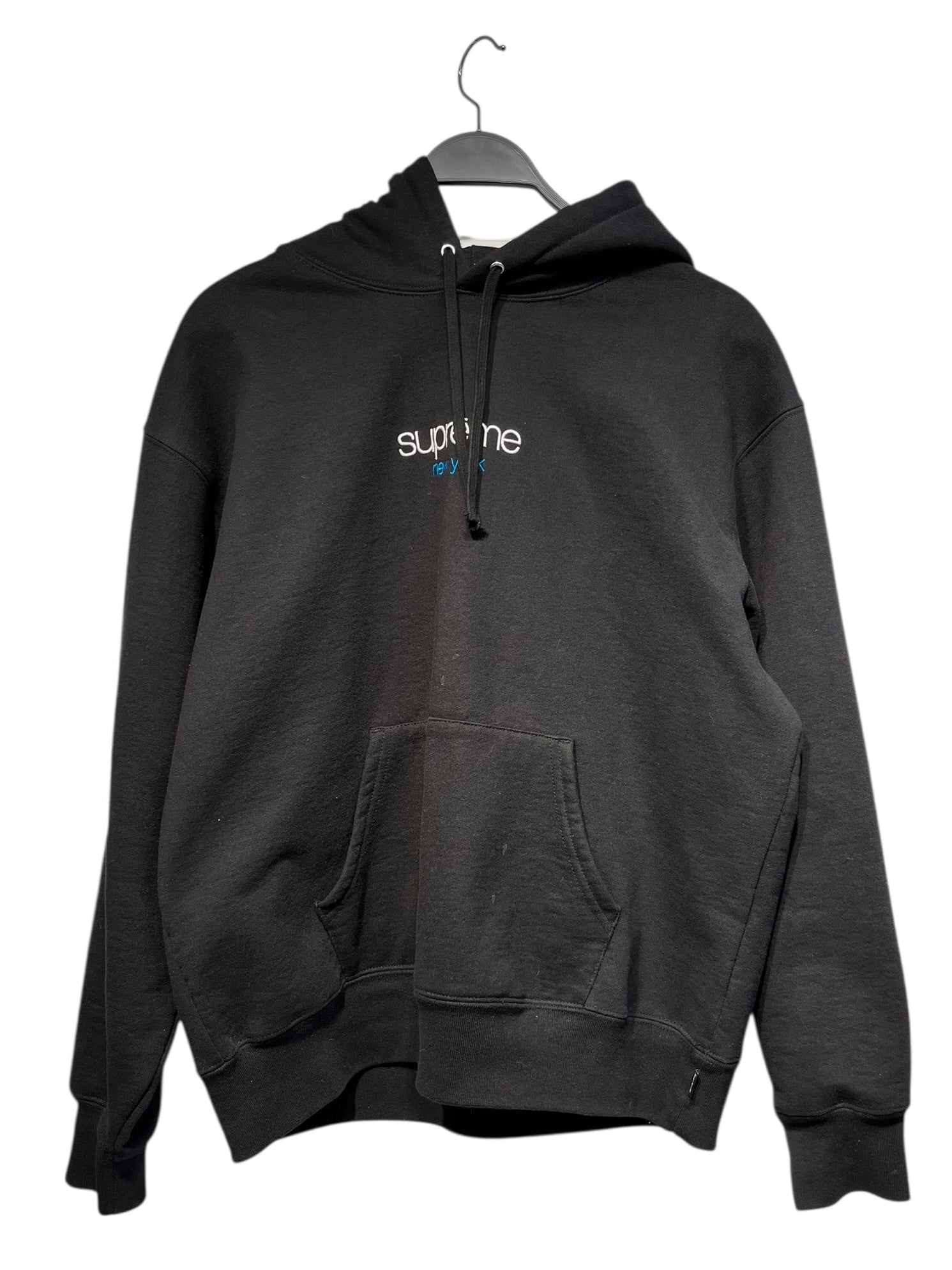 Supreme/Hoodie/M/Cotton/BLK/Supreme New York (2016) view 1