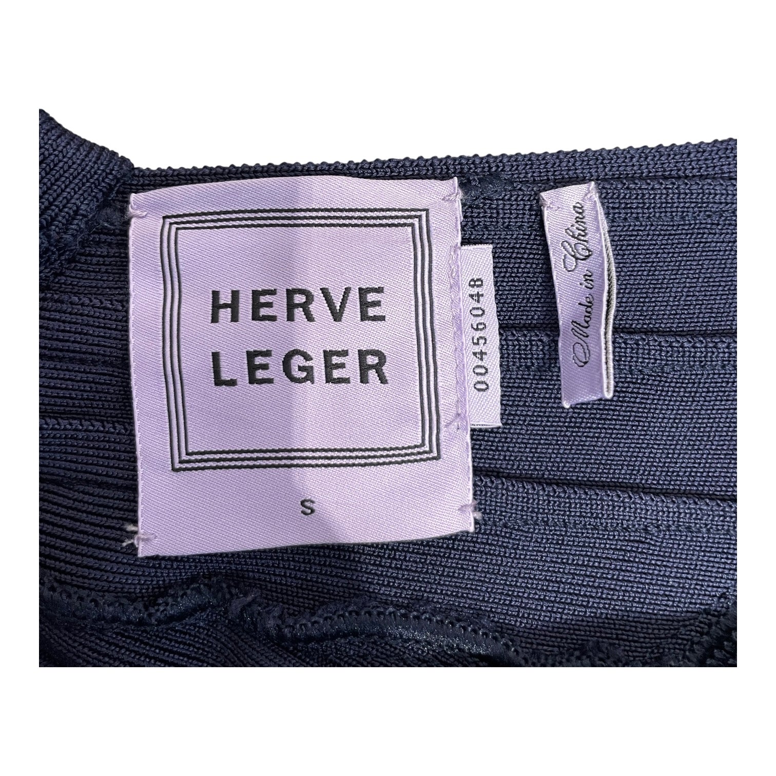 Herve Leger/Dress/S/Cotton/BLU/TIGHT DRESS view 4