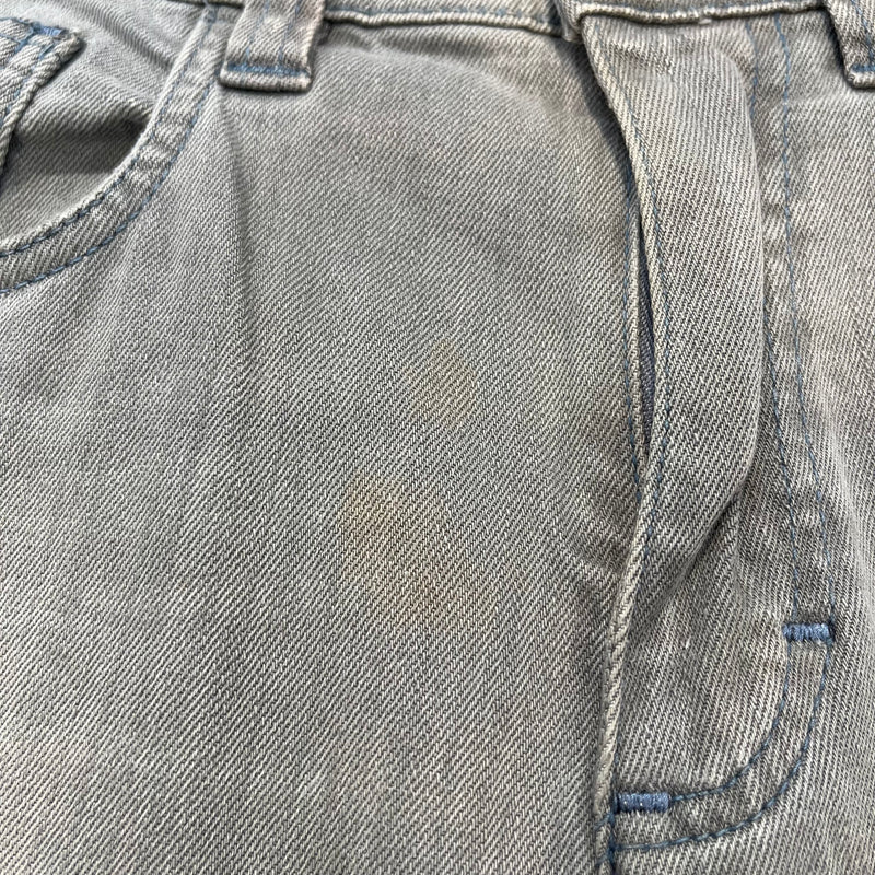 DOLCE&GABBANA/Bottoms/40/Denim/GRY/METAL BACK PATCH
