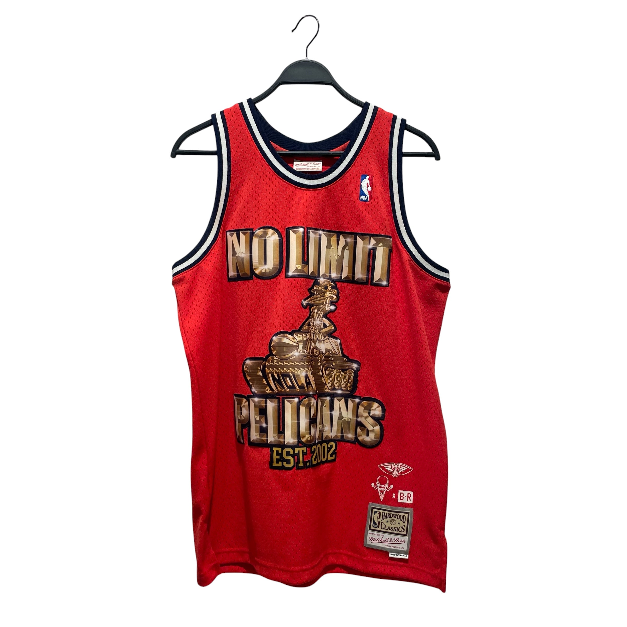 mitchell&ness/Tank Top/L/Cotton/RED/No Limit view 1