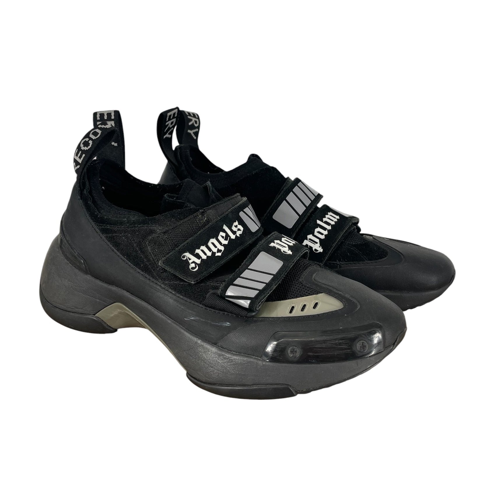 Palm Angels/Low-Sneakers/EU 41/Polyester/BLK/2 PULL TABS view 1