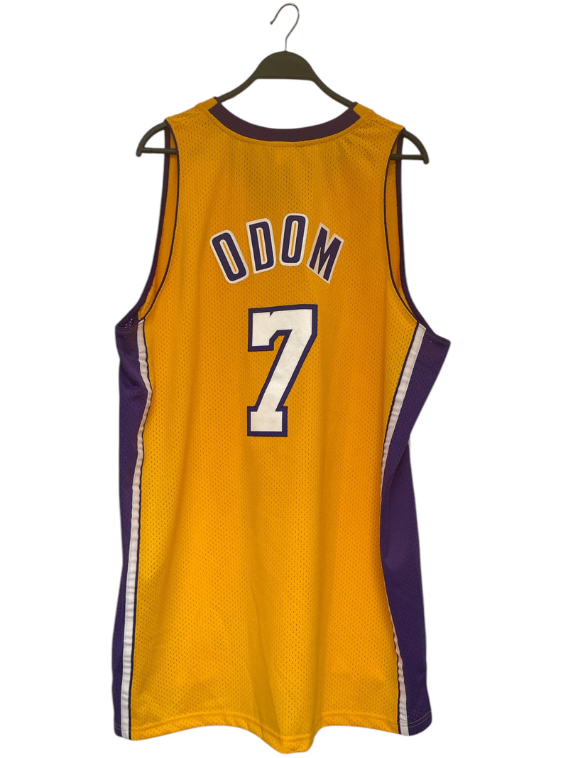NBA/Tank Top/XXL/Polyester/YEL/Graphic/LAKERS JERSEY/RN