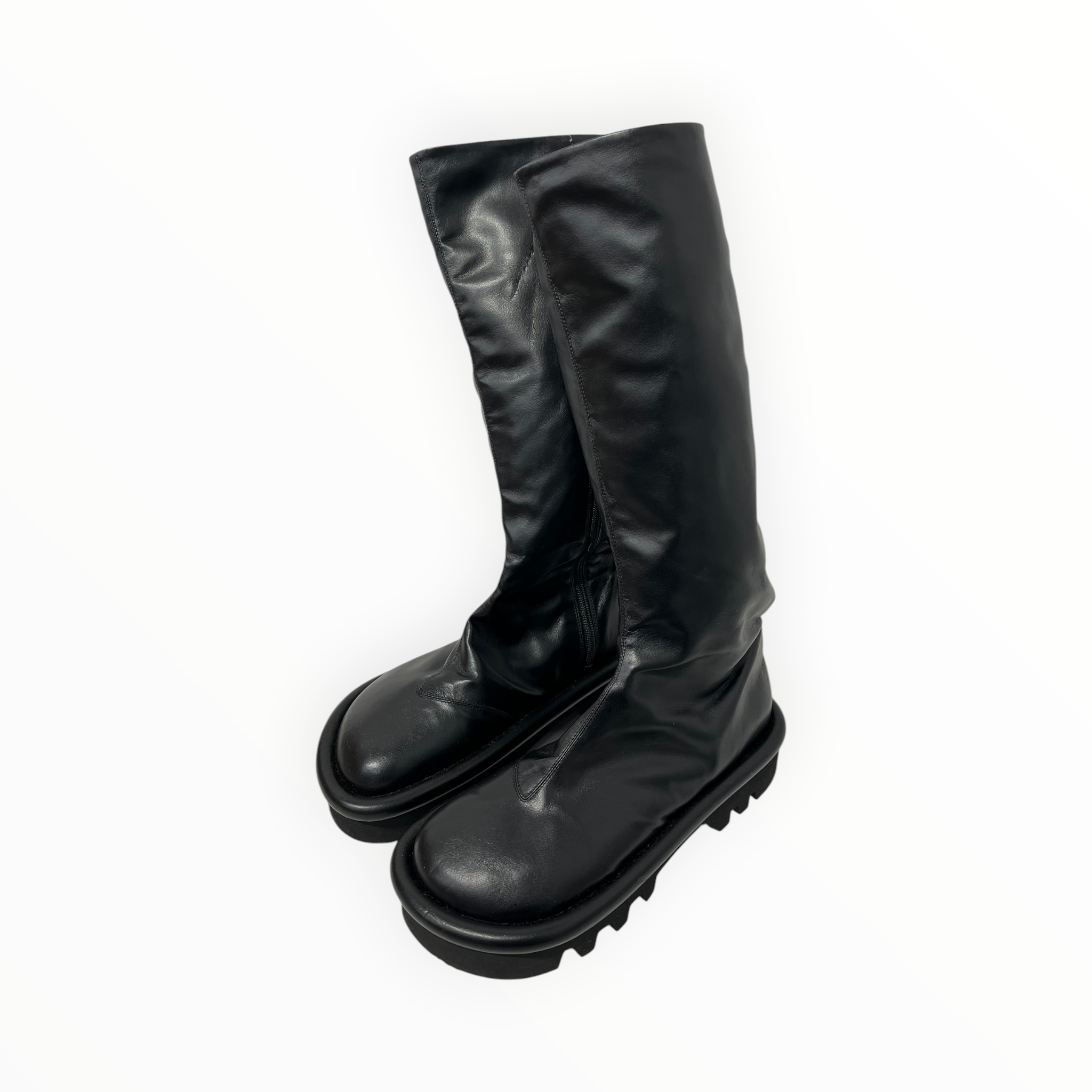 JW ANDERSON(J.W.ANDERSON)/Boots/EU 39/Leather/BLK/WIDE TOE BOX view 2