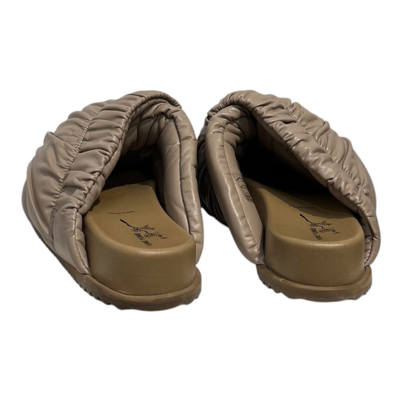 YUME YUME/Sandals/EU 41/Faux Leather/BRW/PADDED MULE