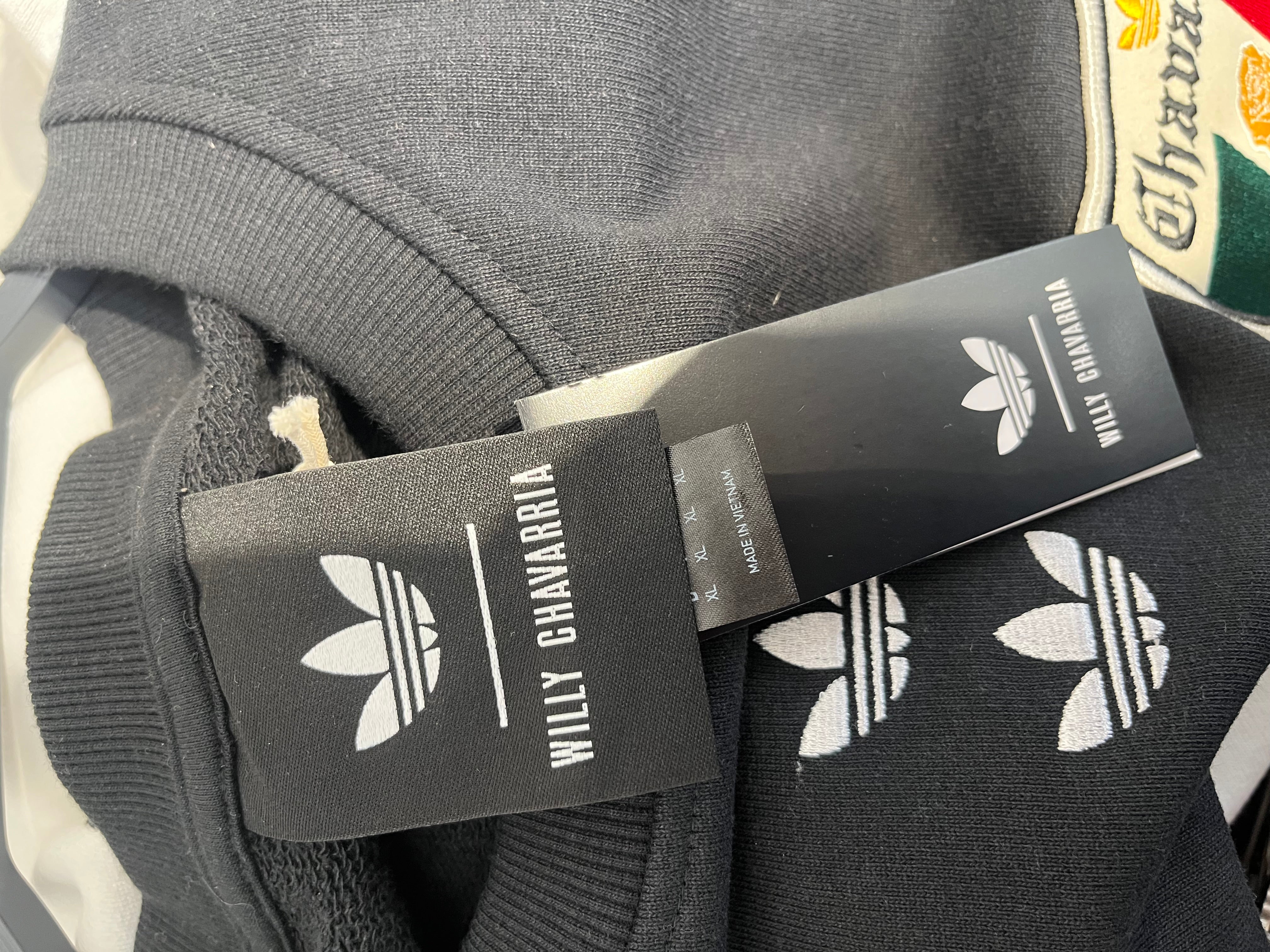 adidas/WILLY CHAVARRIA/Sweatshirt/XL/Cotton/BLK/WC CREW SWEATSHIRT view 3