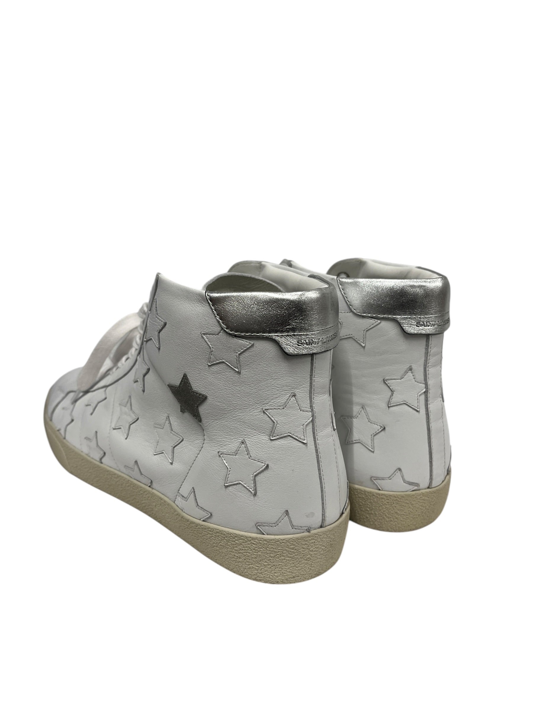 SAINT LAURENT/Hi-Sneakers/EU 46/Leather/WHT/Court Classic SL/06 view 2