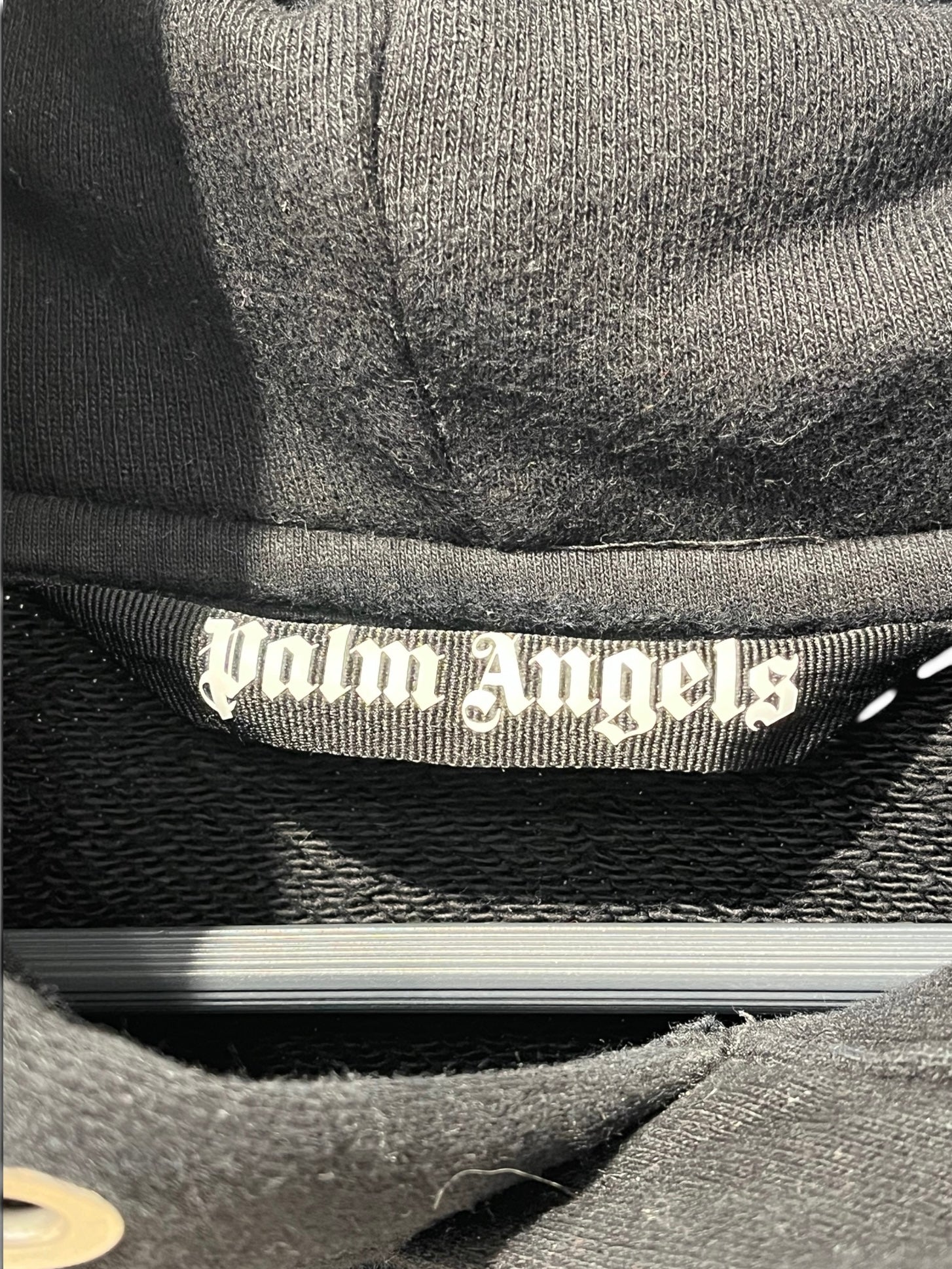 Palm Angels/Hoodie/M/Cotton/BLK/Pullover/pmbb058c99fle001 view 3
