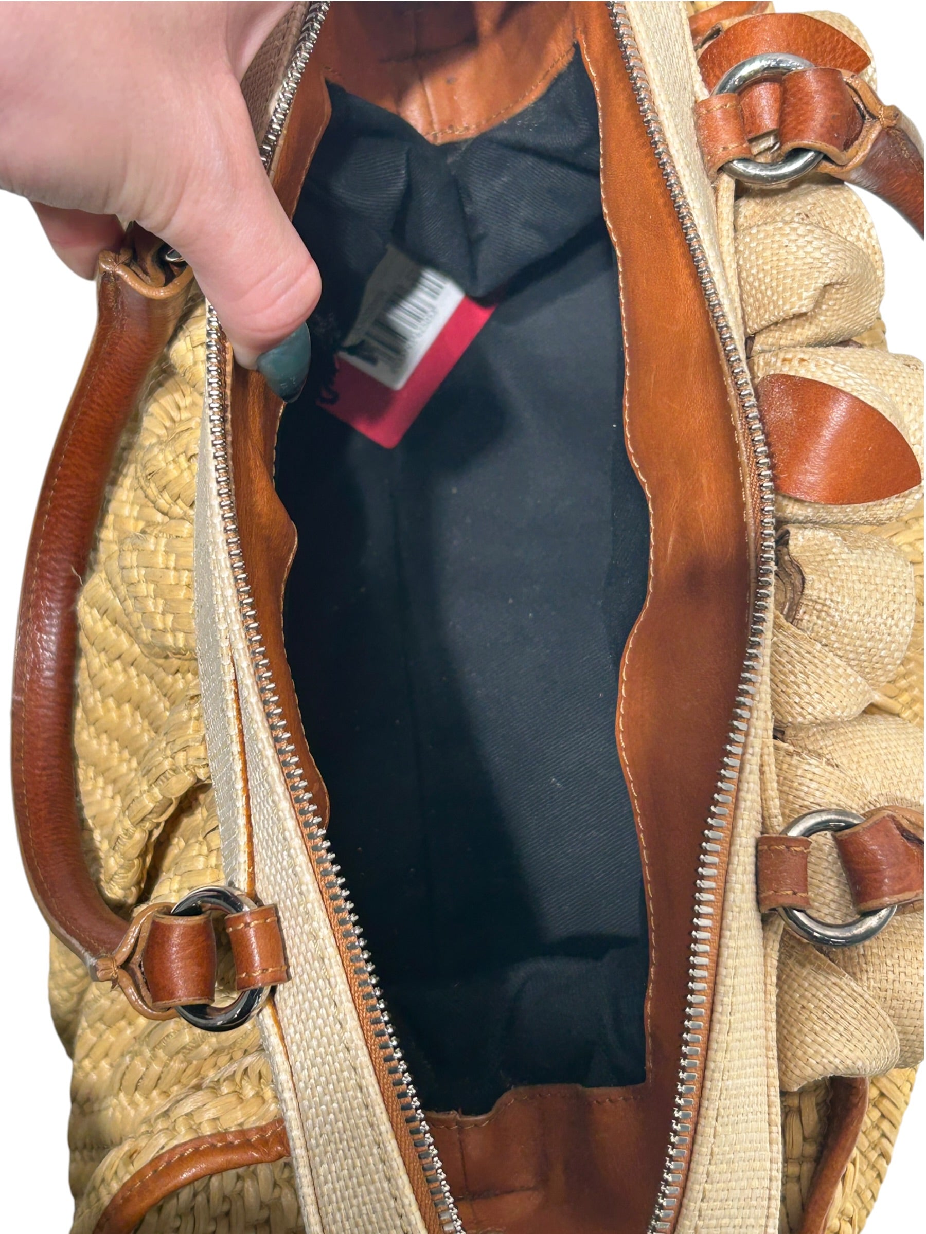 VALENTINO/Bag/BEG/STRAW TOTE view 4