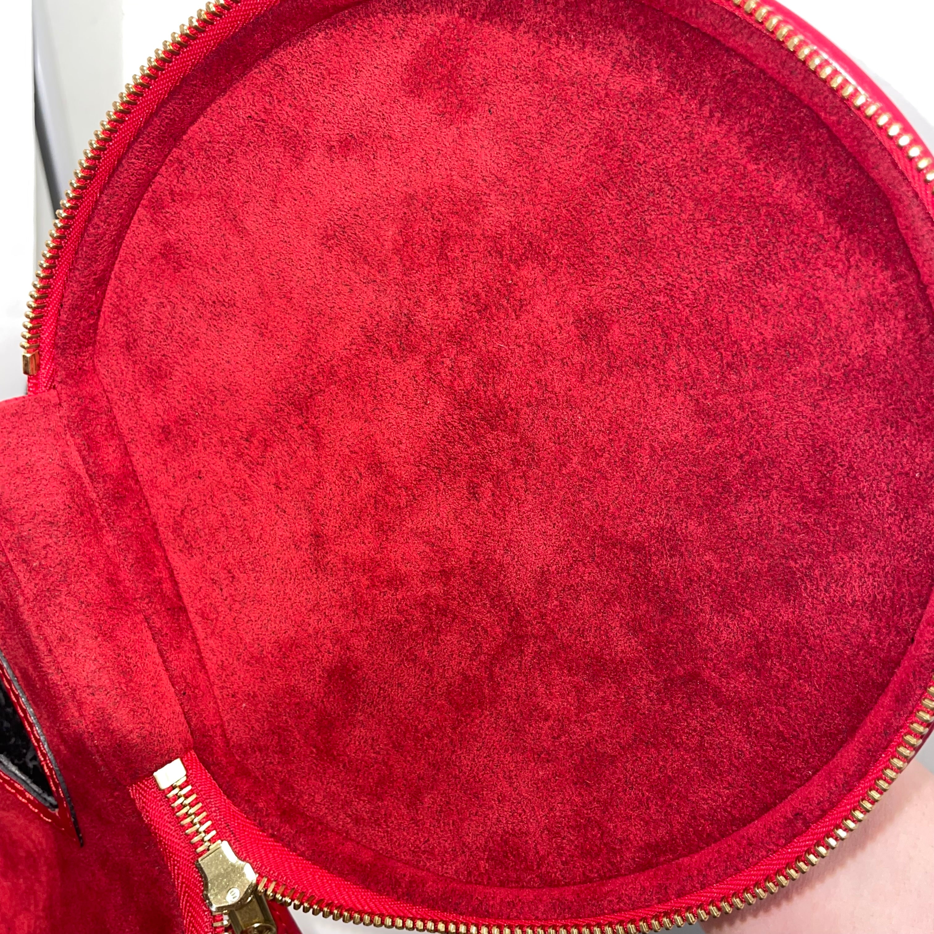 LOUIS VUITTON/Tote Bag/Leather/RED/as0996 view 4