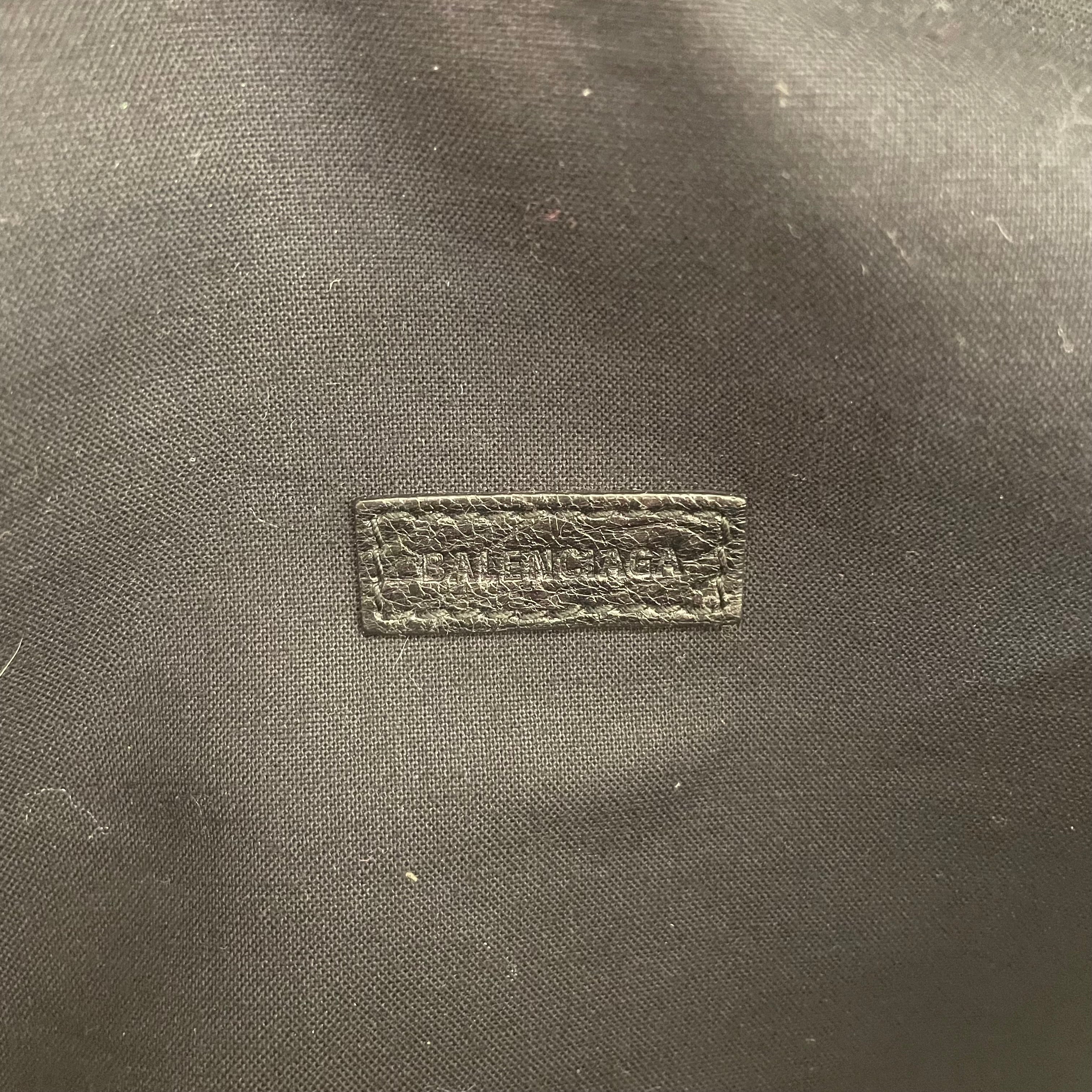 BALENCIAGA/Fanny Pack/Leather/WHT/Balenciaga paris graffiti view 7