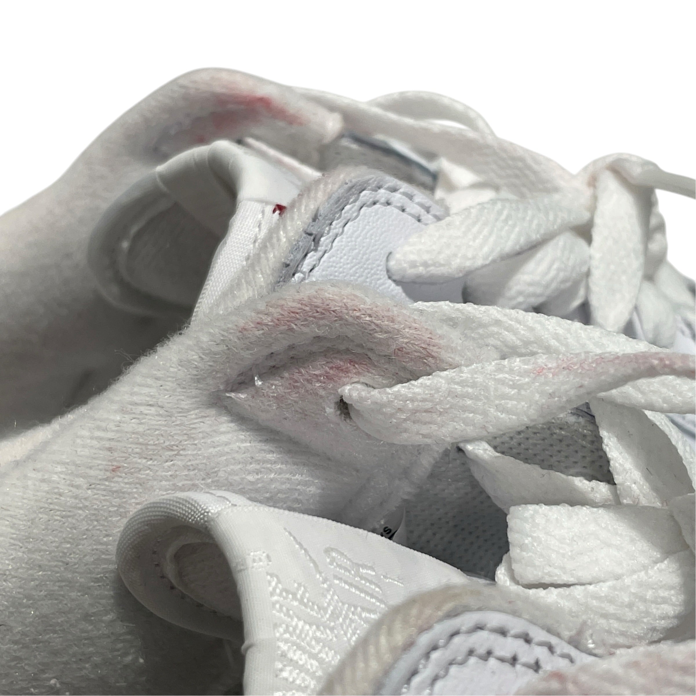 NIKE/Low-Sneakers/US 11/Acrylic/WHT/supreme x af1 low side box log view 4