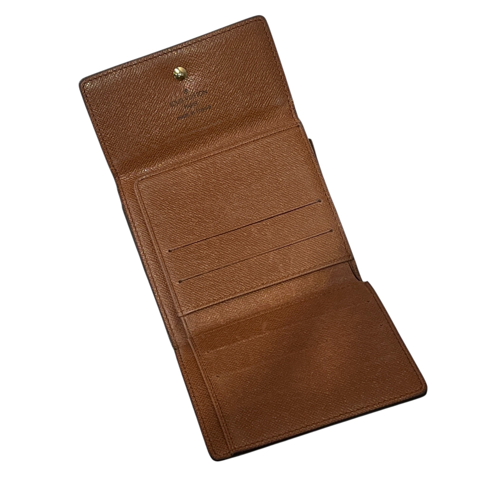 LOUIS VUITTON/Bifold Wallet/Monogram/Leather/BRW/elise wallet view 9