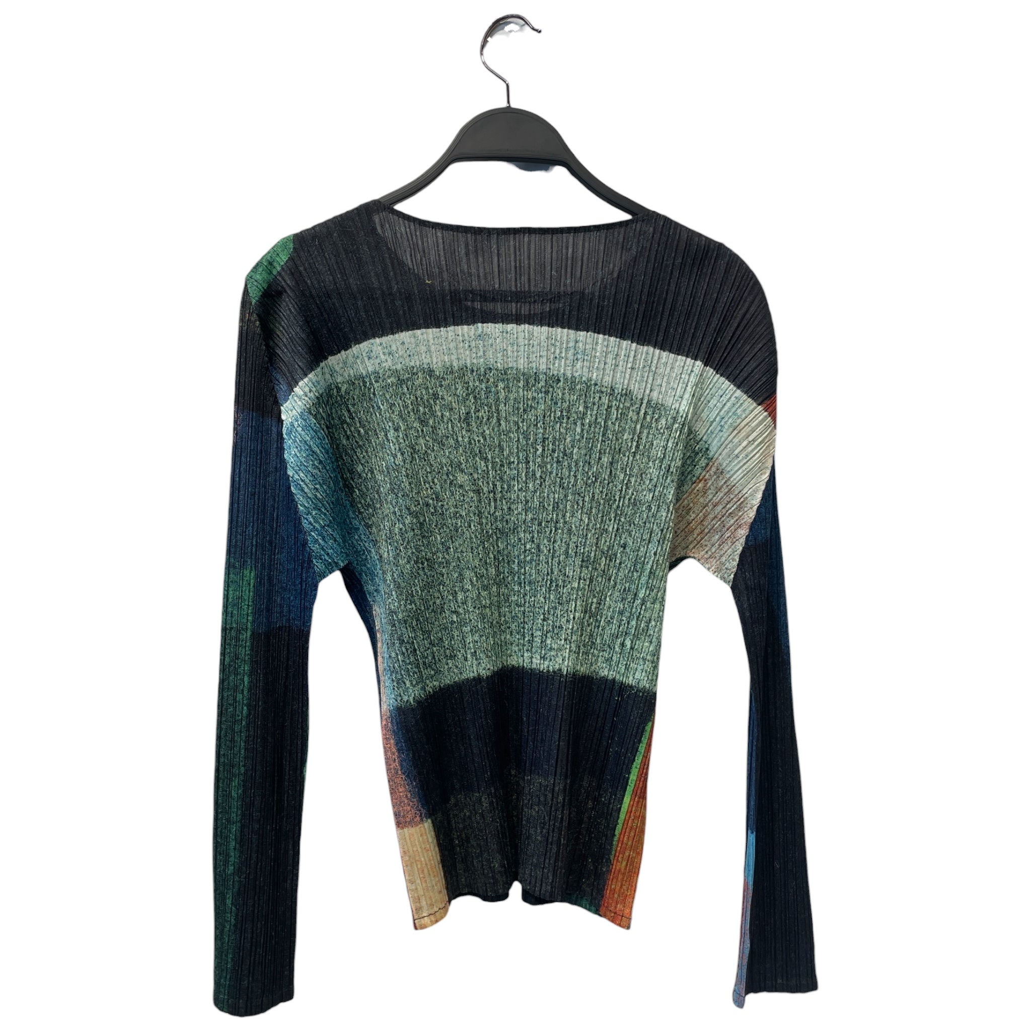 PLEATS PLEASE ISSEY MIYAKE/LS Cut & Sew/3/All Over Print/Polyester/MLT/ view 2