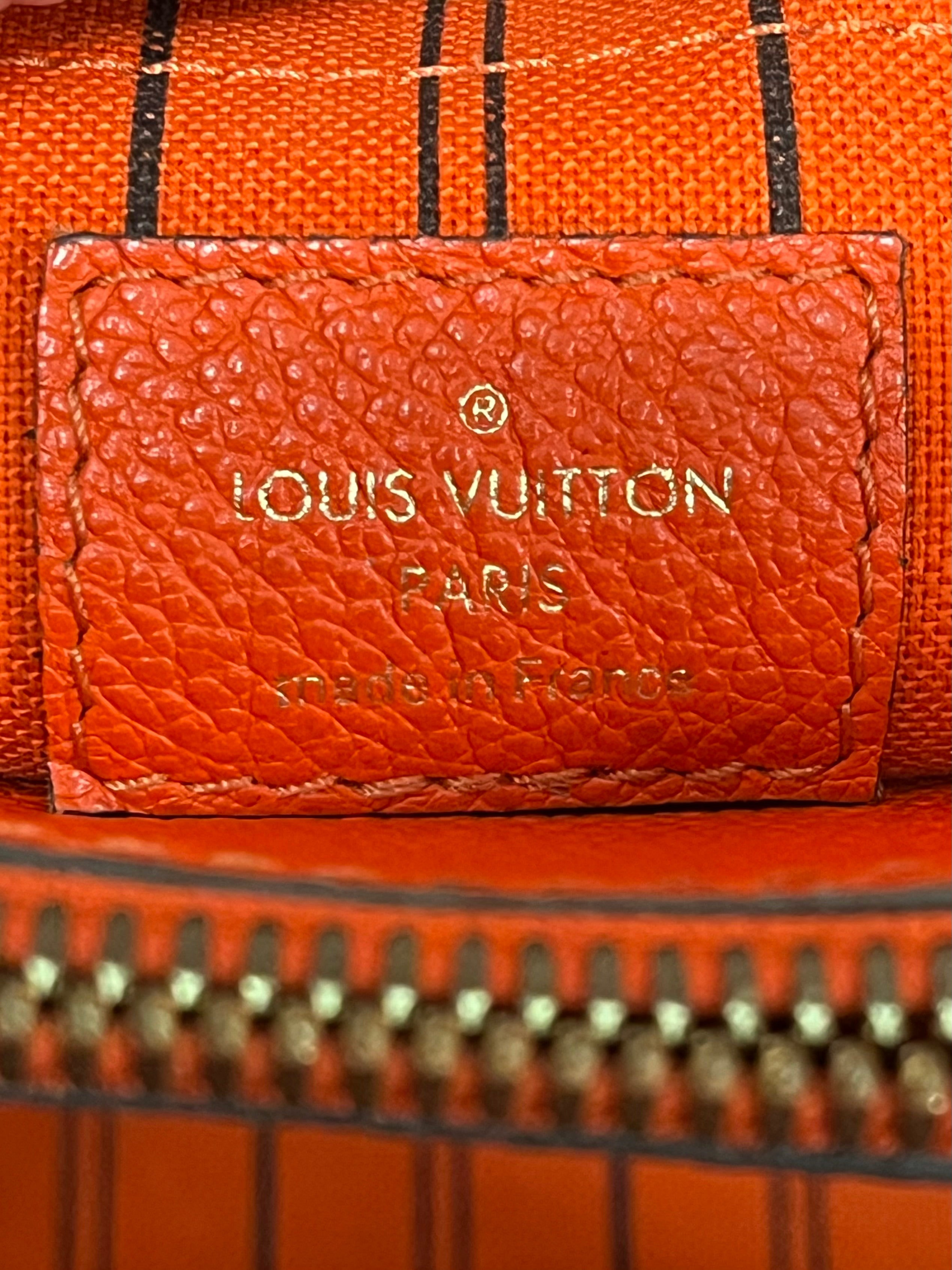 LOUIS VUITTON/Hand Bag/Red/Leather/Monogram/MONTAIGNE MM_MONOGRAM EMPREINTE/M41194 view 6
