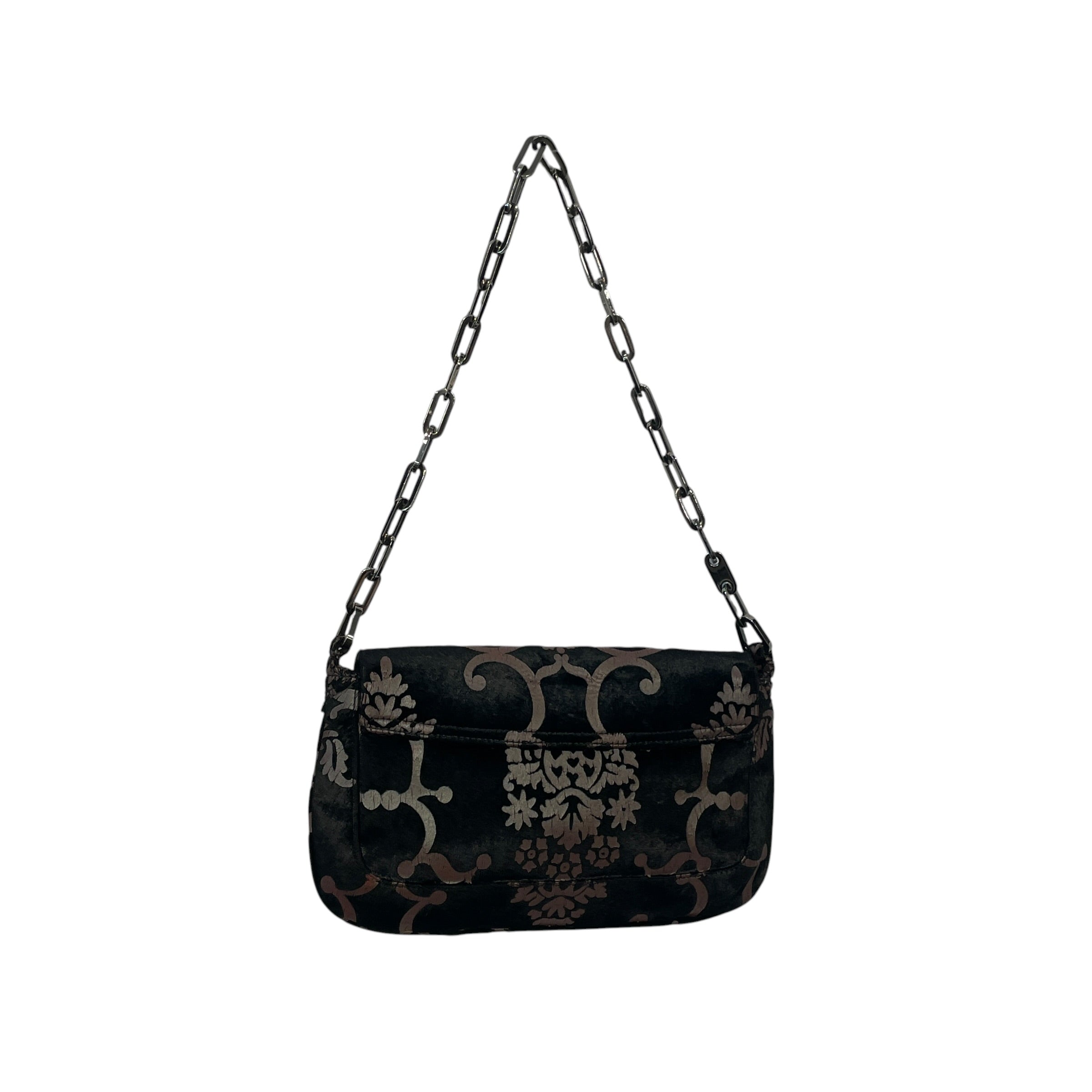 GUCCI/Hand Bag/Velour/BLK/TOM FORD ERA/VELVET DEVORE view 4