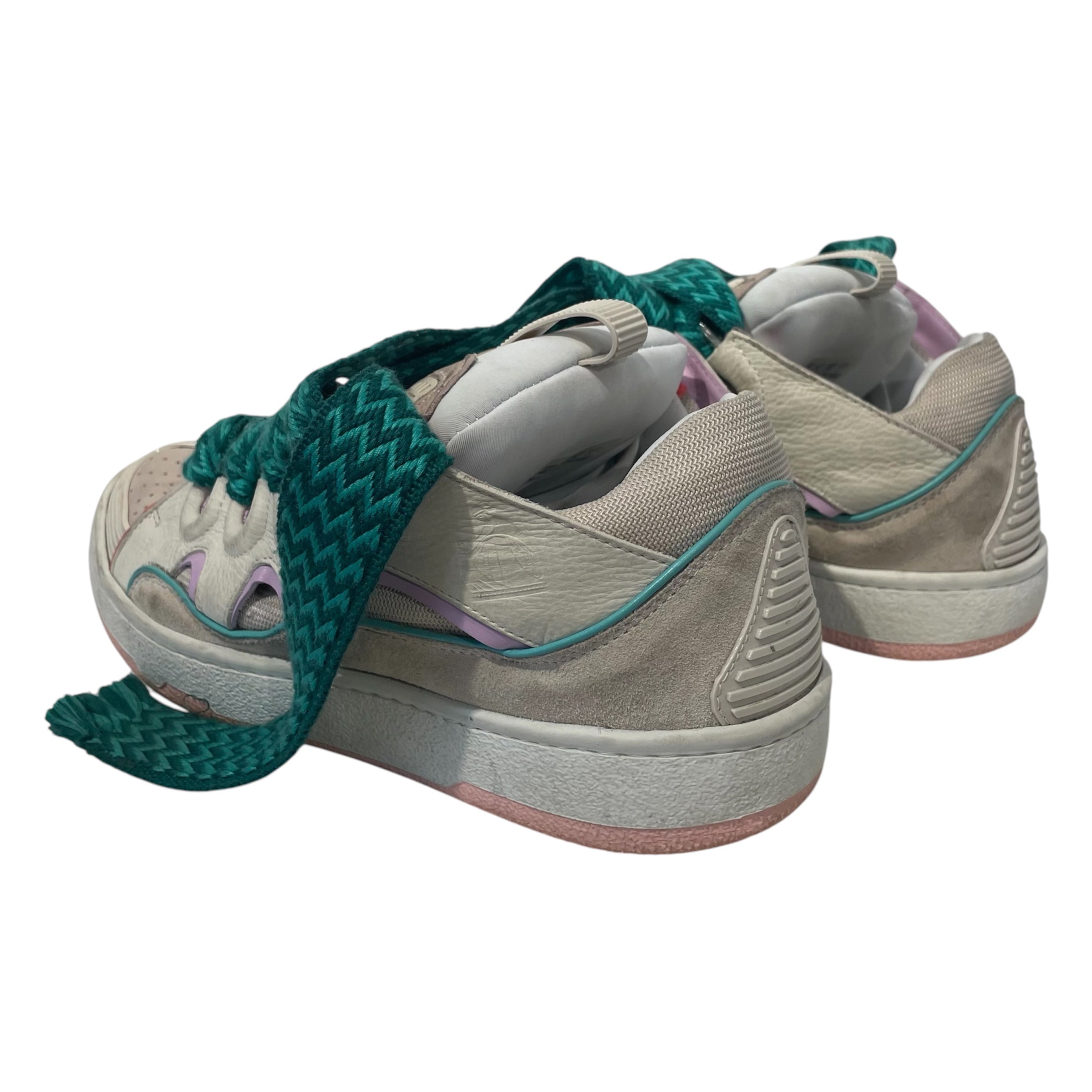 LANVIN/Low-Sneakers/EU 40/Cotton/MLT/ view 2